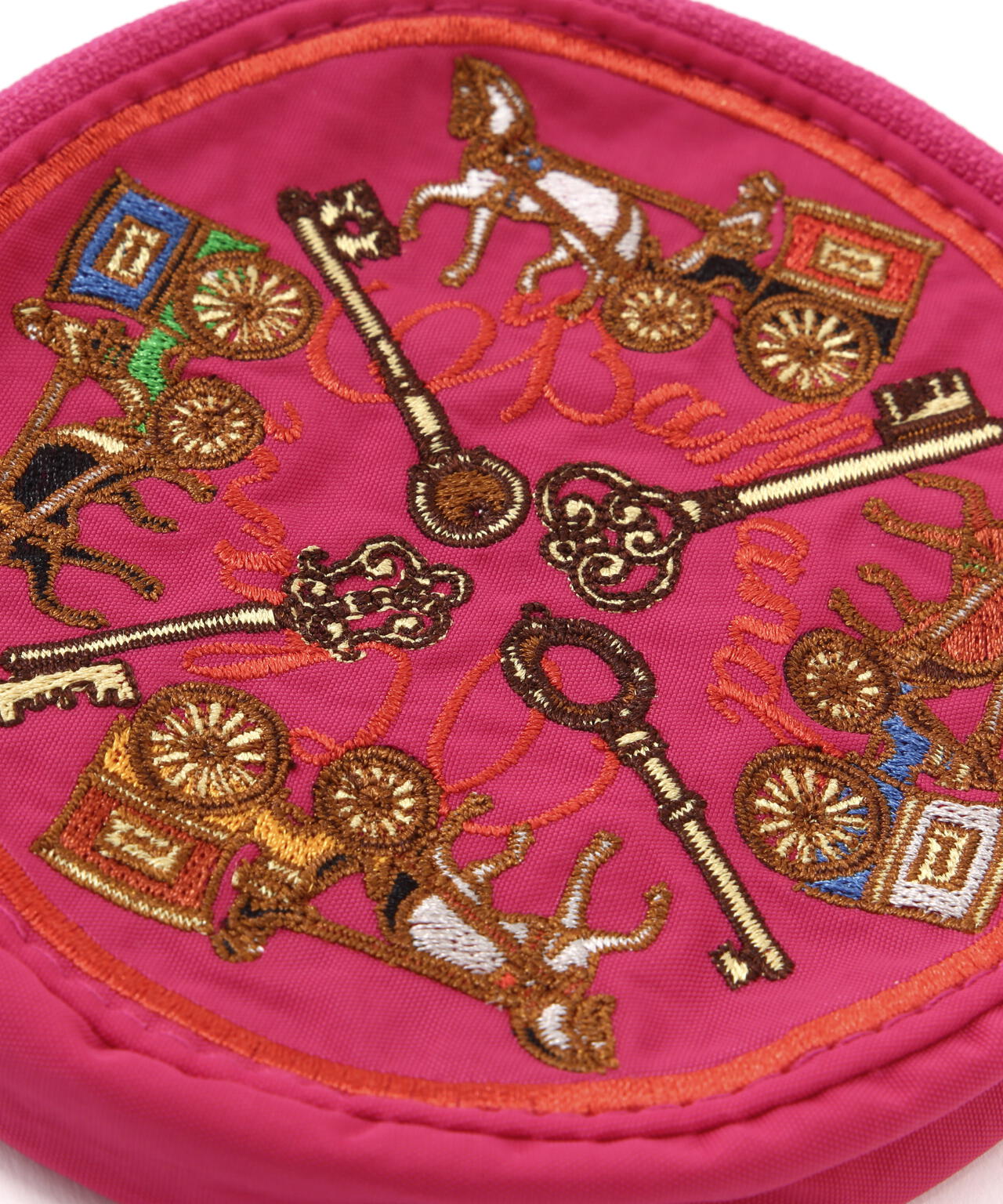 Ball&Chain(ボールアンドチェーン) KEY＆CARRIAGE Circle pouch