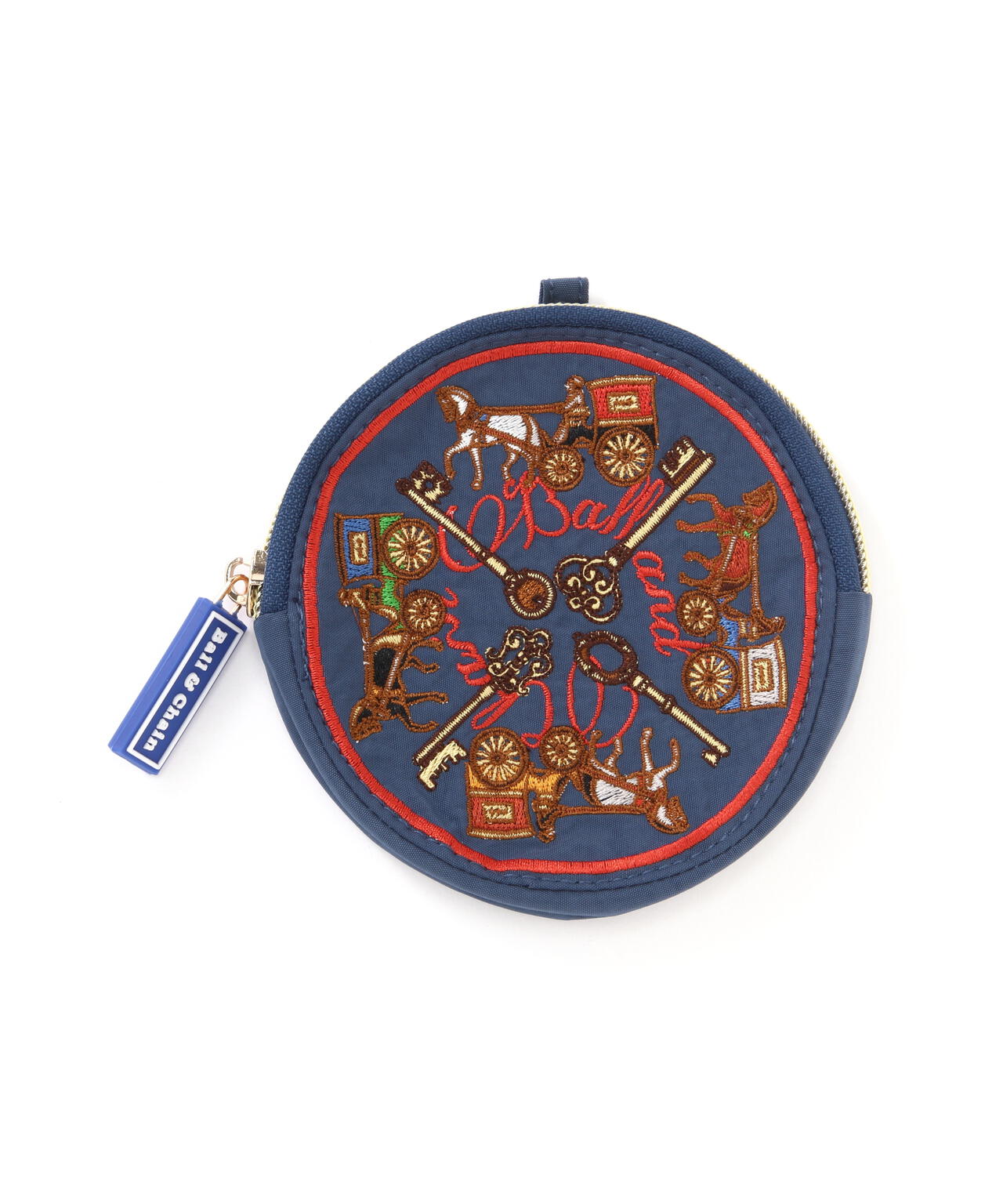 Ball&Chain(ボールアンドチェーン) KEY＆CARRIAGE Circle pouch