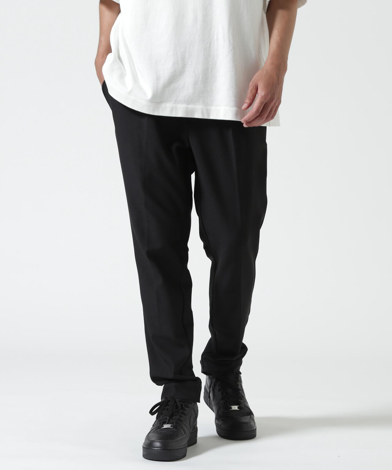 PIUORO(ピウオロ) HI TENSION KNIT TUCK PT