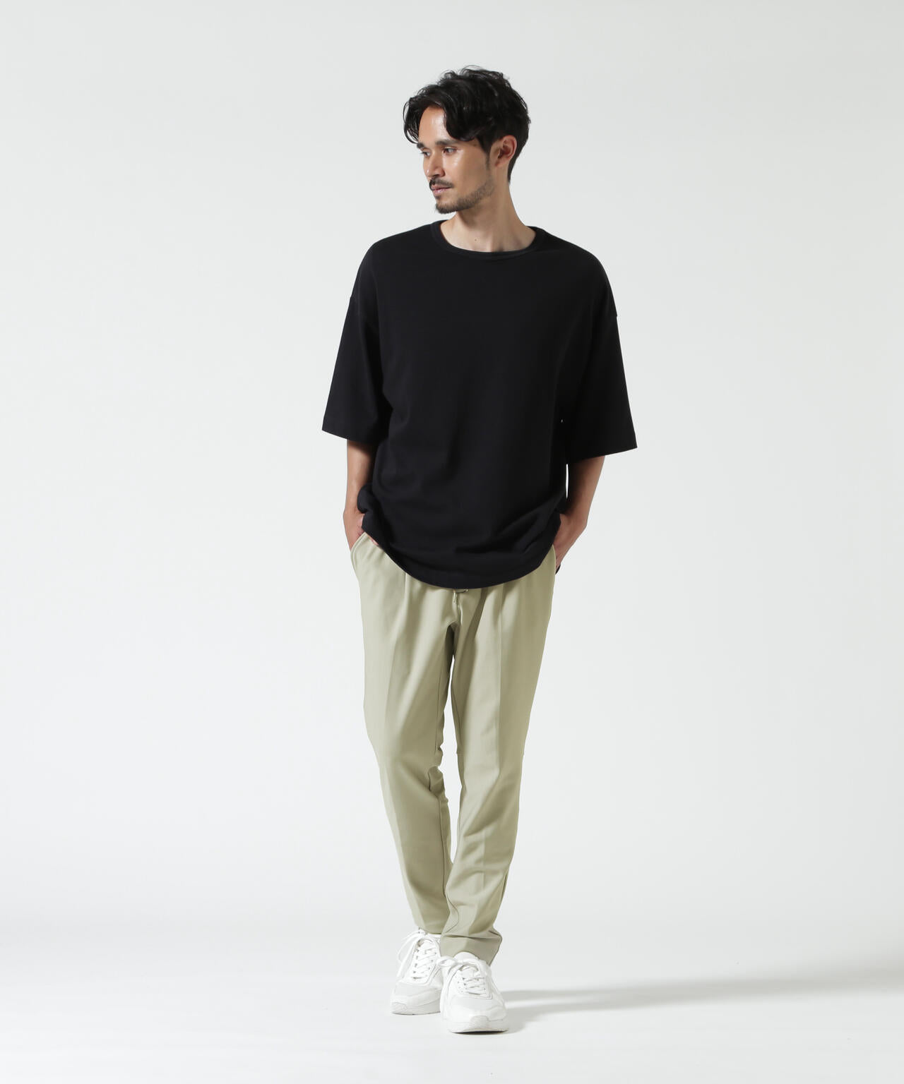 PIUORO(ピウオロ) HI TENSION KNIT TUCK PT