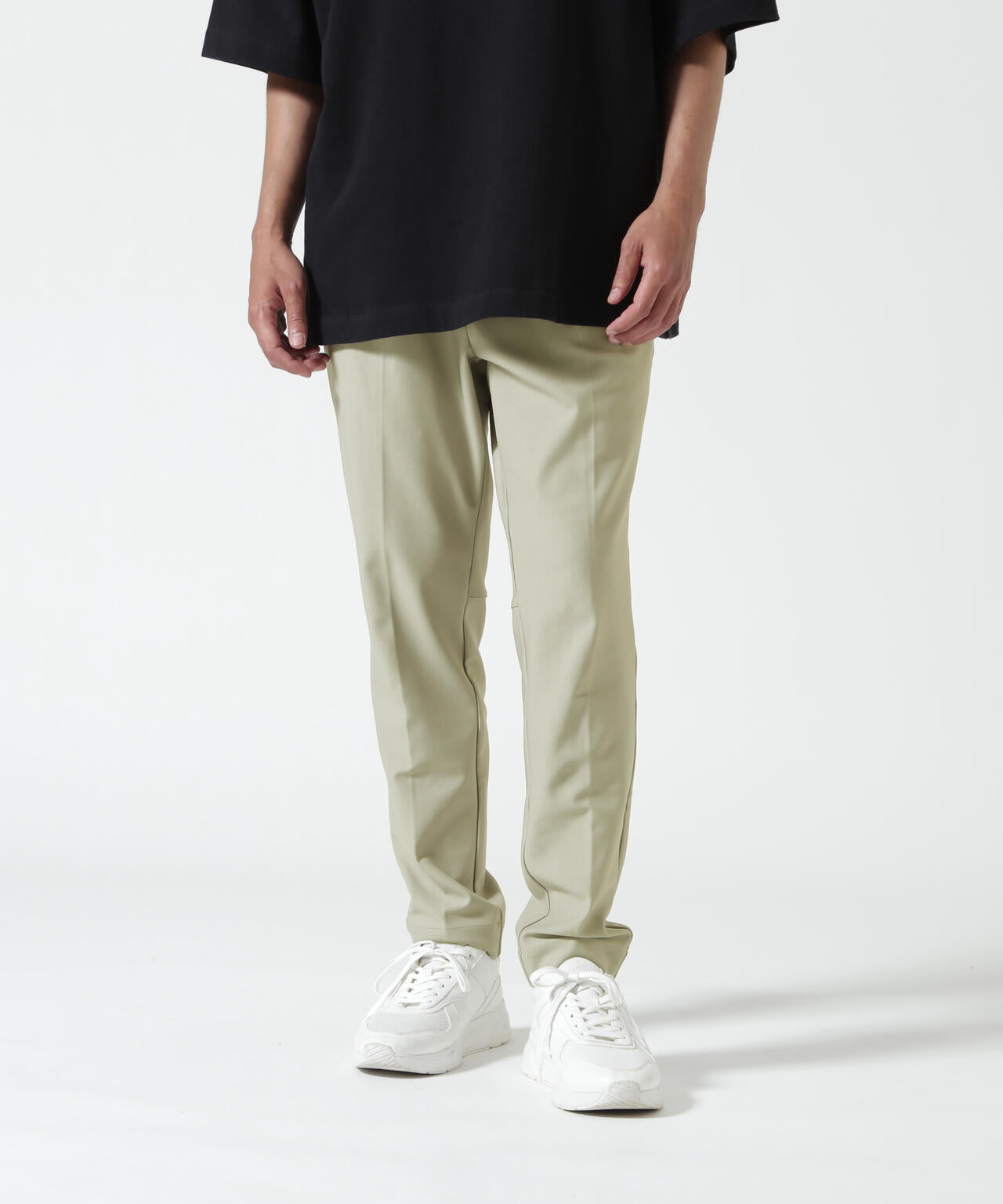 PIUORO(ピウオロ) HI TENSION KNIT TUCK PT