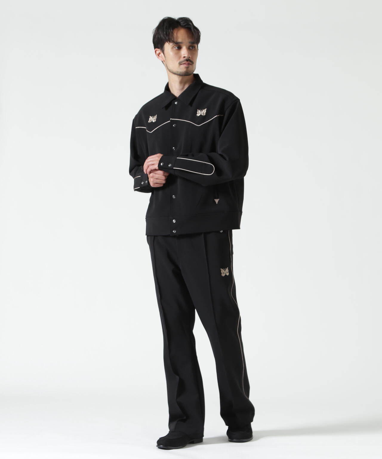 NEEDLES / ニードルズ / Piping Cowboy Pant - Poly Double Cloth