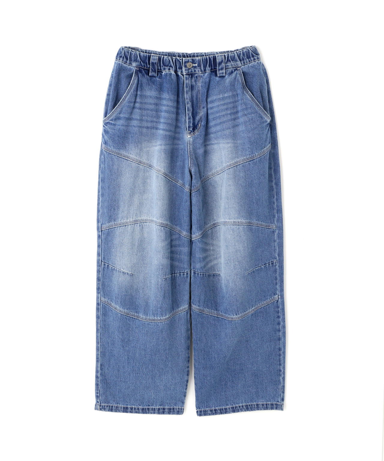 RENOVA（レノバ）BIKER DENIM EASY PANTS