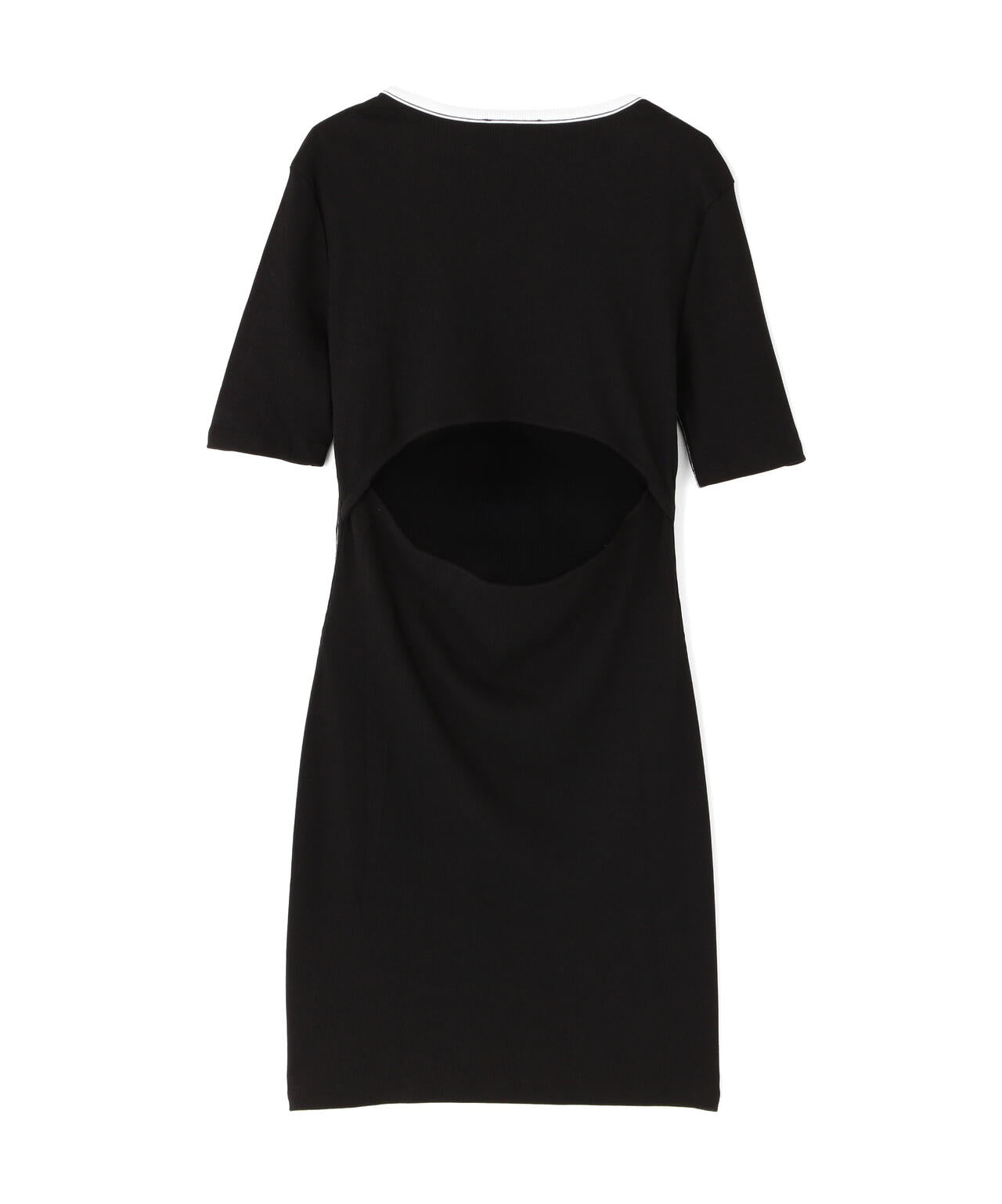 Calvin Klein (カルバンクライン）BABY RIB CUTOUT MNI DRESS/ LV047F224G