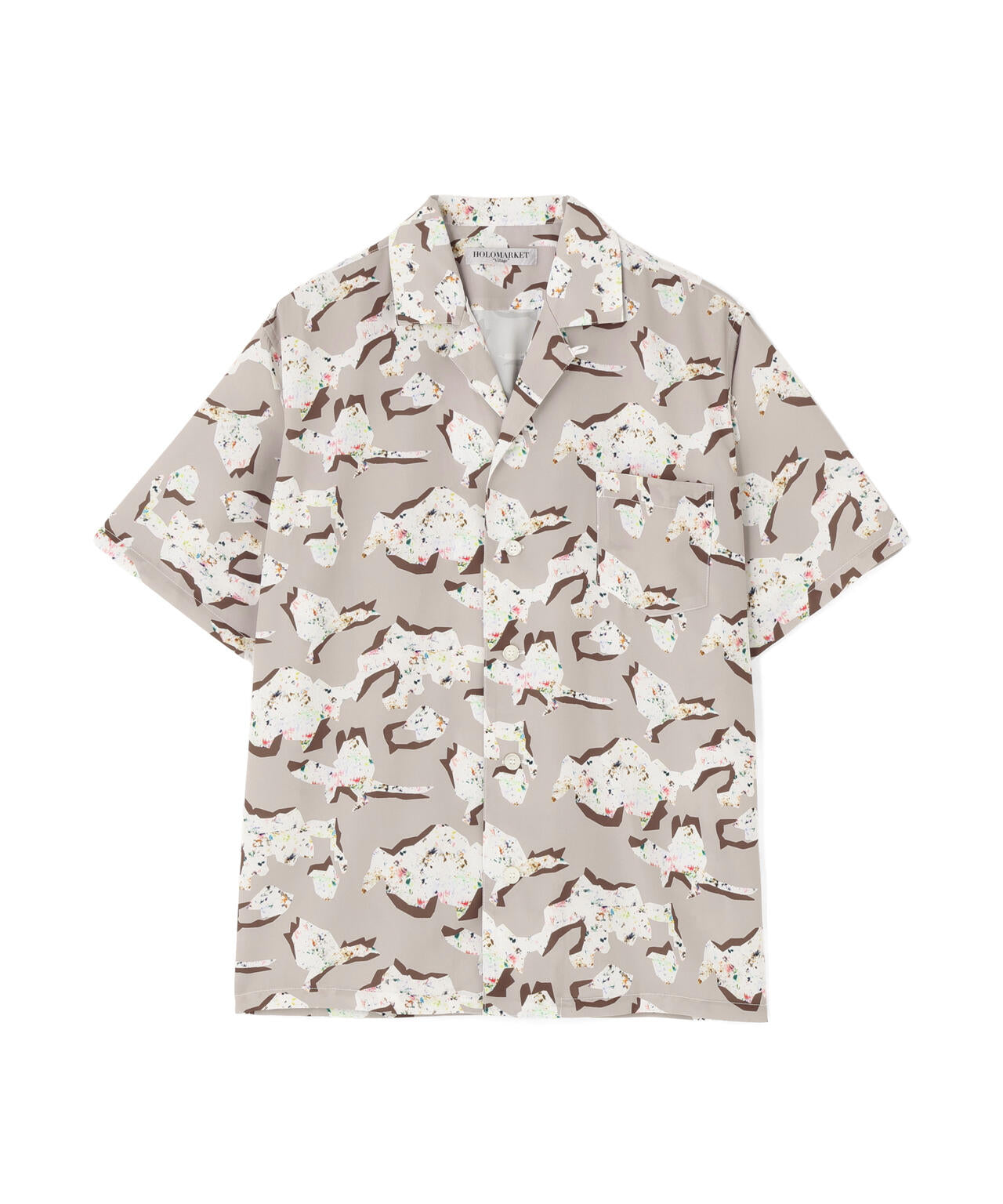 HOLO MARKET（ホロマーケット）HMV S/S SHIRTS / 総柄アロハ半袖シャツ