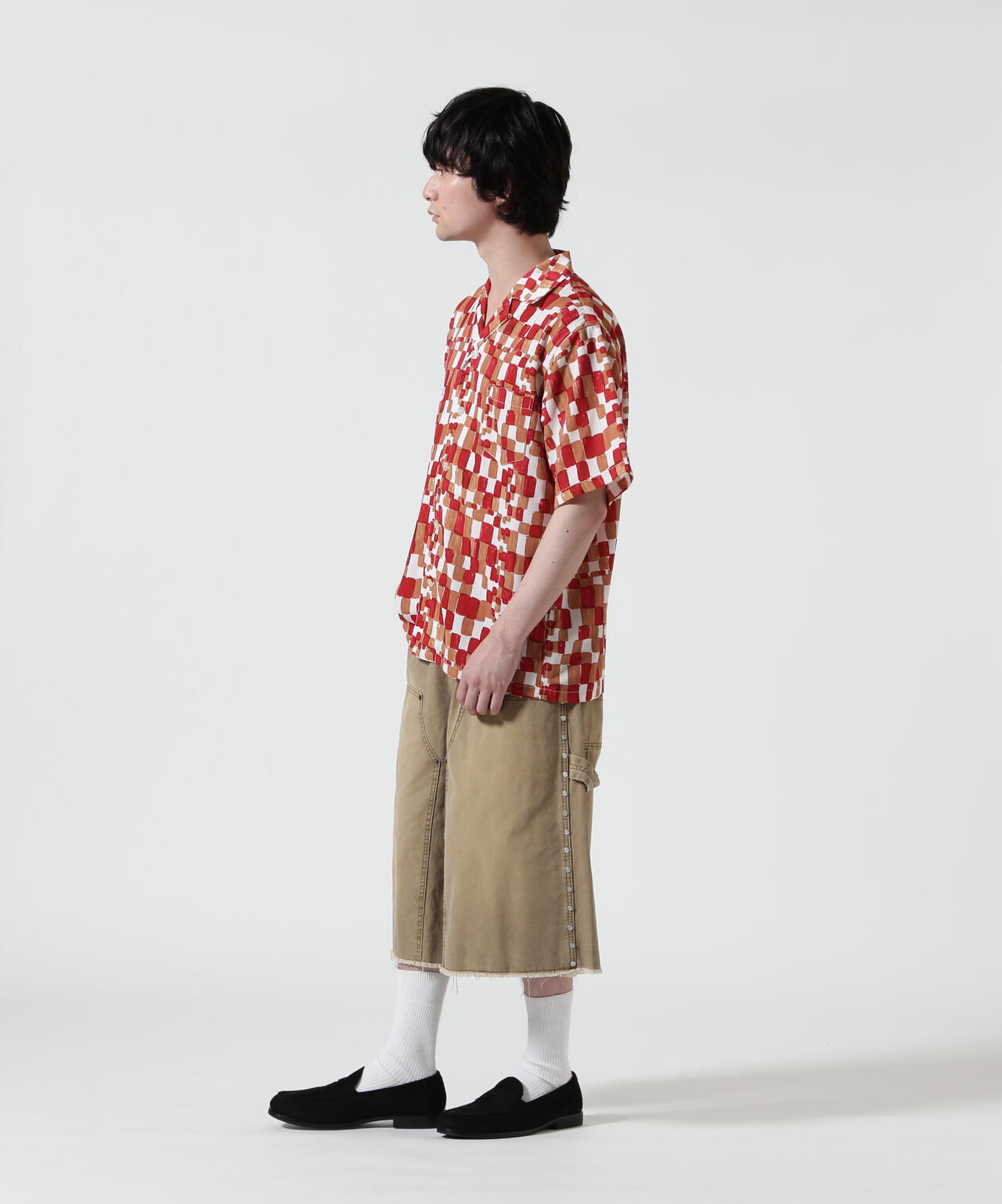 HOLO MARKET（ホロマーケット）HMV S/S SHIRTS / 総柄アロハ半袖シャツ