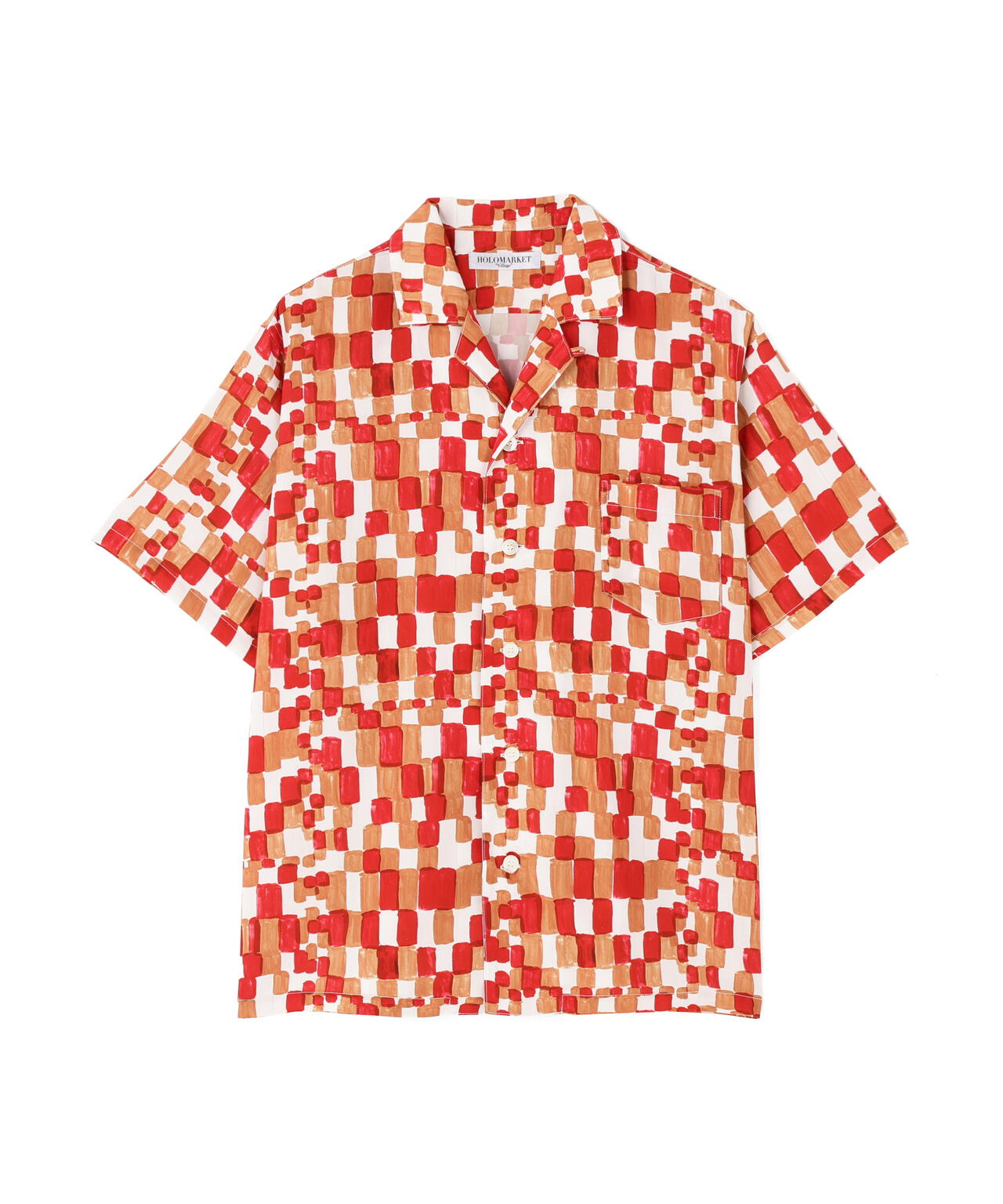 HOLO MARKET（ホロマーケット）HMV S/S SHIRTS / 総柄アロハ半袖シャツ