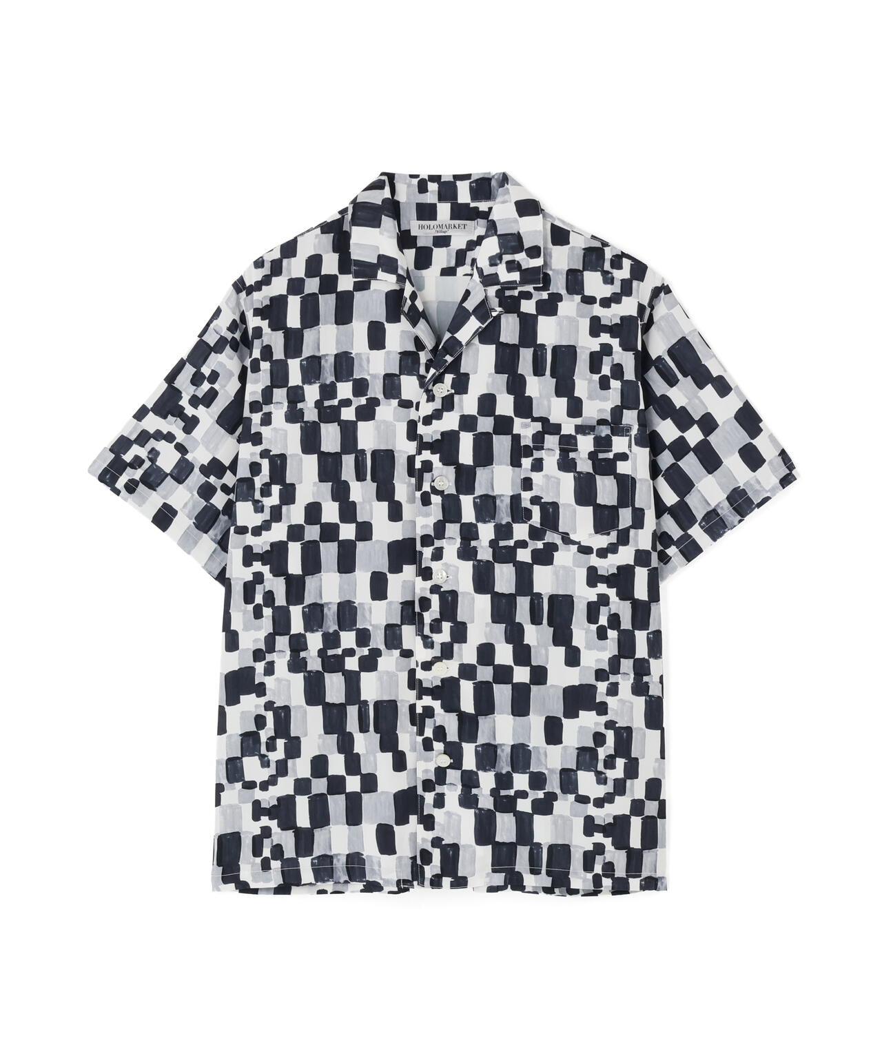 HOLO MARKET（ホロマーケット）HMV S/S SHIRTS / 総柄アロハ半袖シャツ