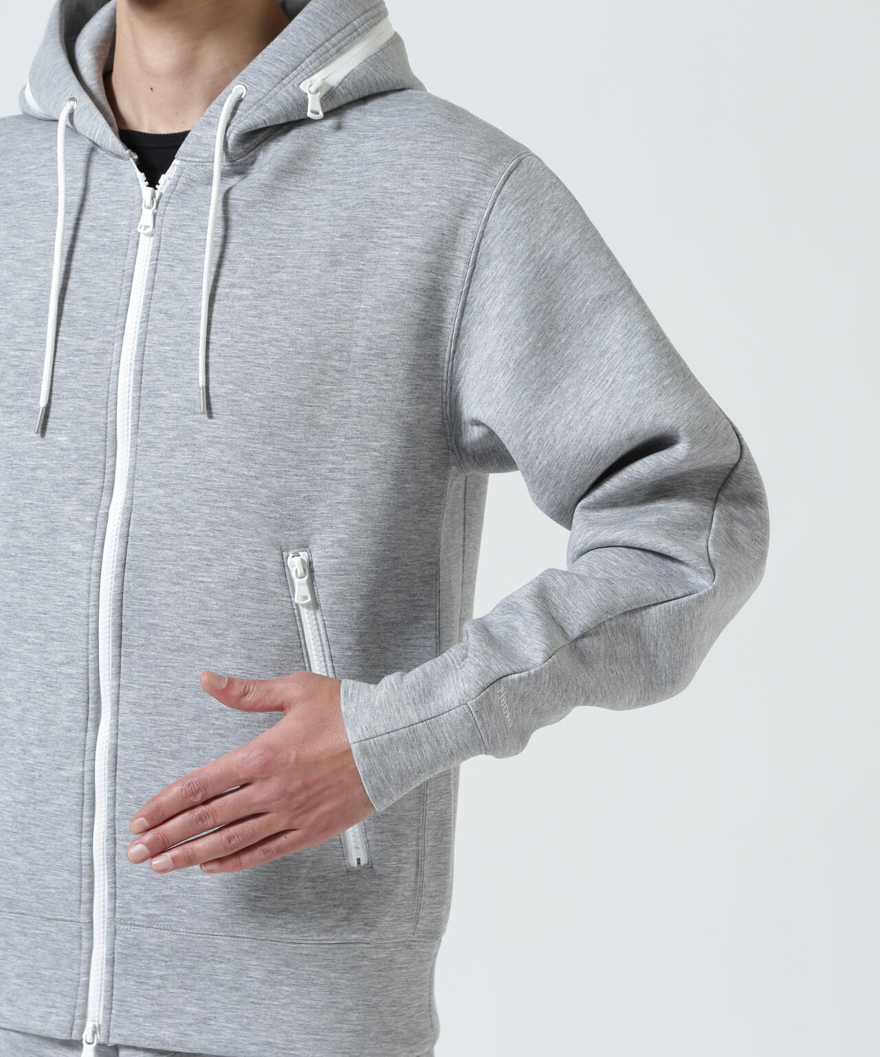 PIUORO(ピウオロ)CARDBOARD ZIP HOODIE