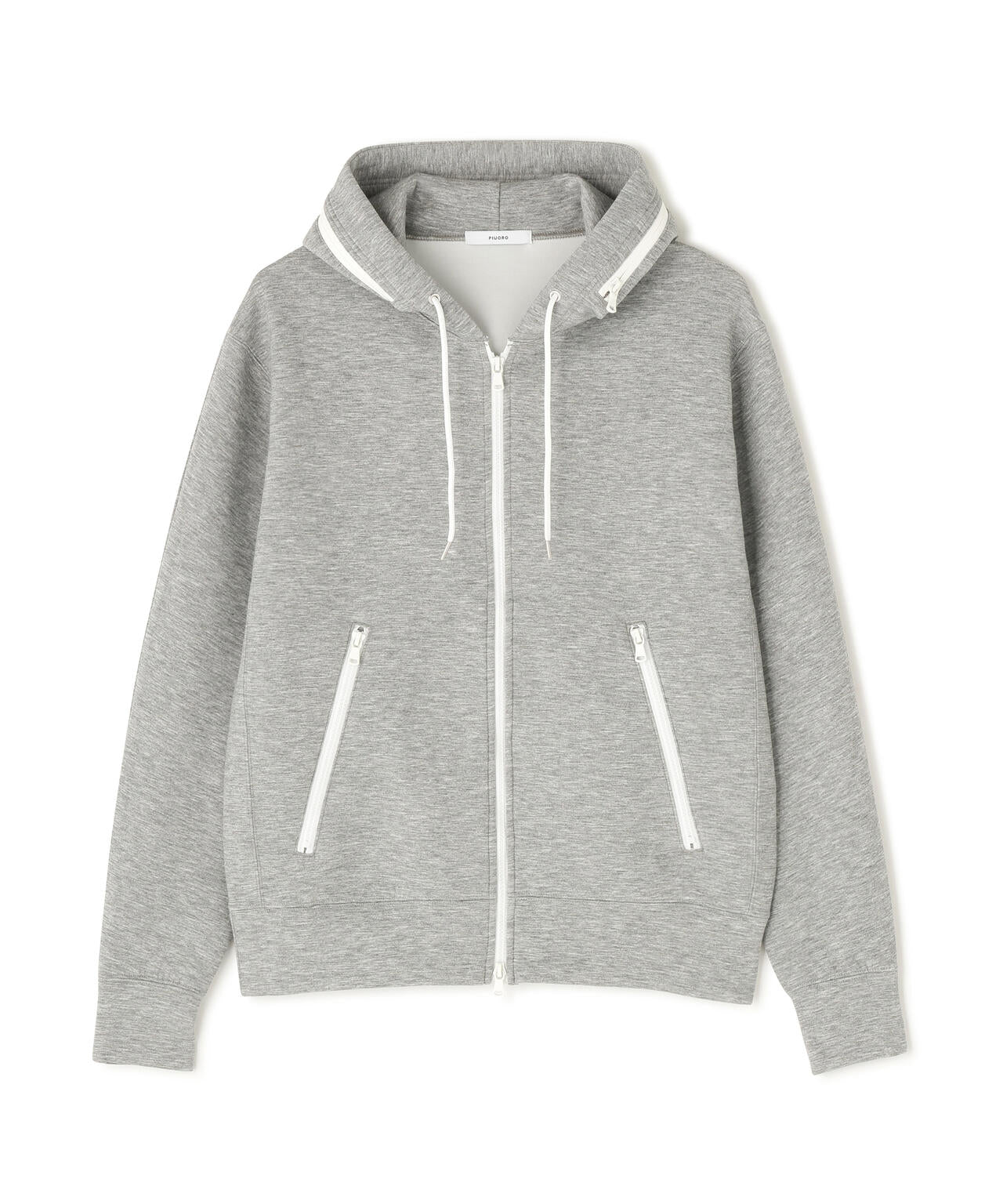 PIUORO(ピウオロ)CARDBOARD ZIP HOODIE