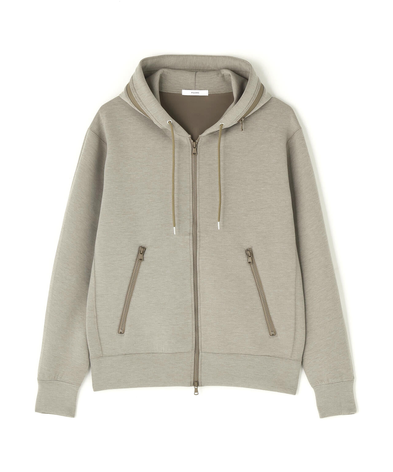 PIUORO(ピウオロ)CARDBOARD ZIP HOODIE