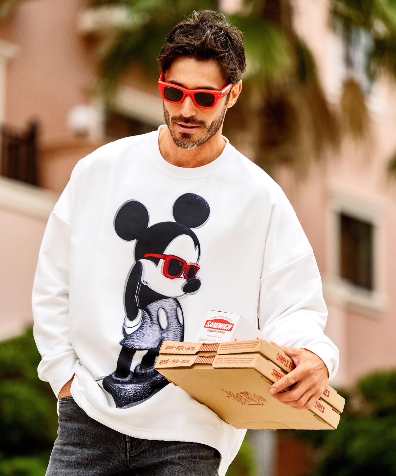 maxsix(マックスシックス）SUNGLASS MICKEY 3D SWEAT