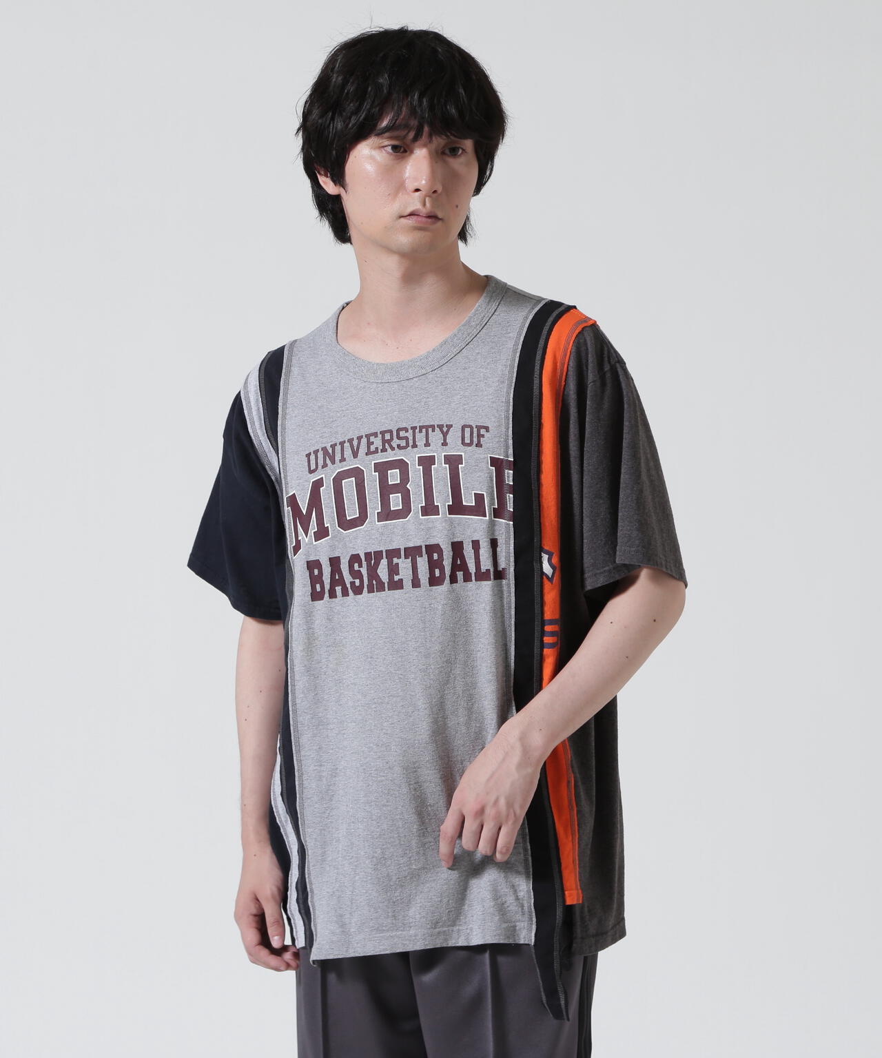 NEEDLES（ニードルズ）7 Cut Wide Tee - College