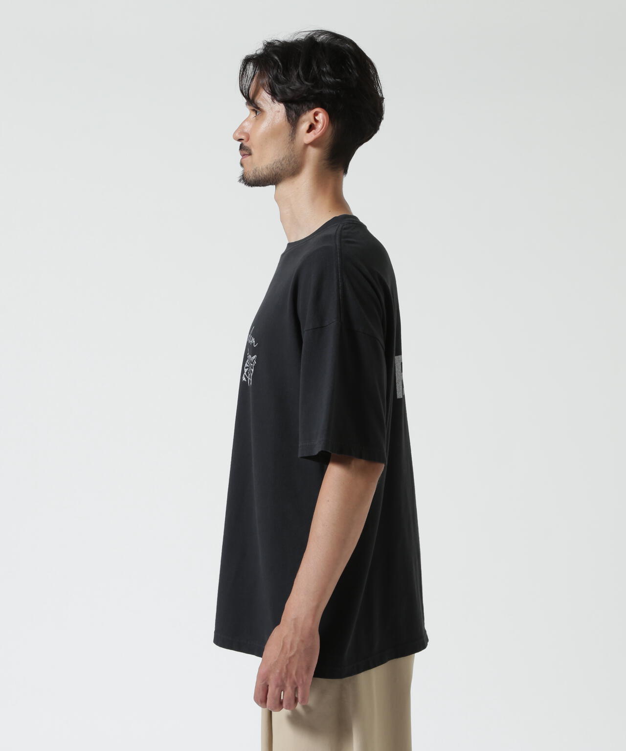 REMI RELIEF（レミレリーフ） 別注20/-天竺BIGサイズTシャツ（FREEDOM）