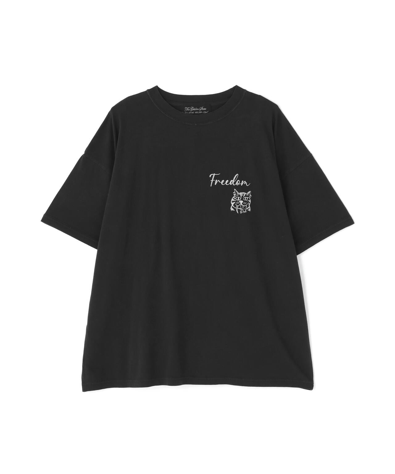 REMI RELIEF（レミレリーフ） 別注20/-天竺BIGサイズTシャツ（FREEDOM）