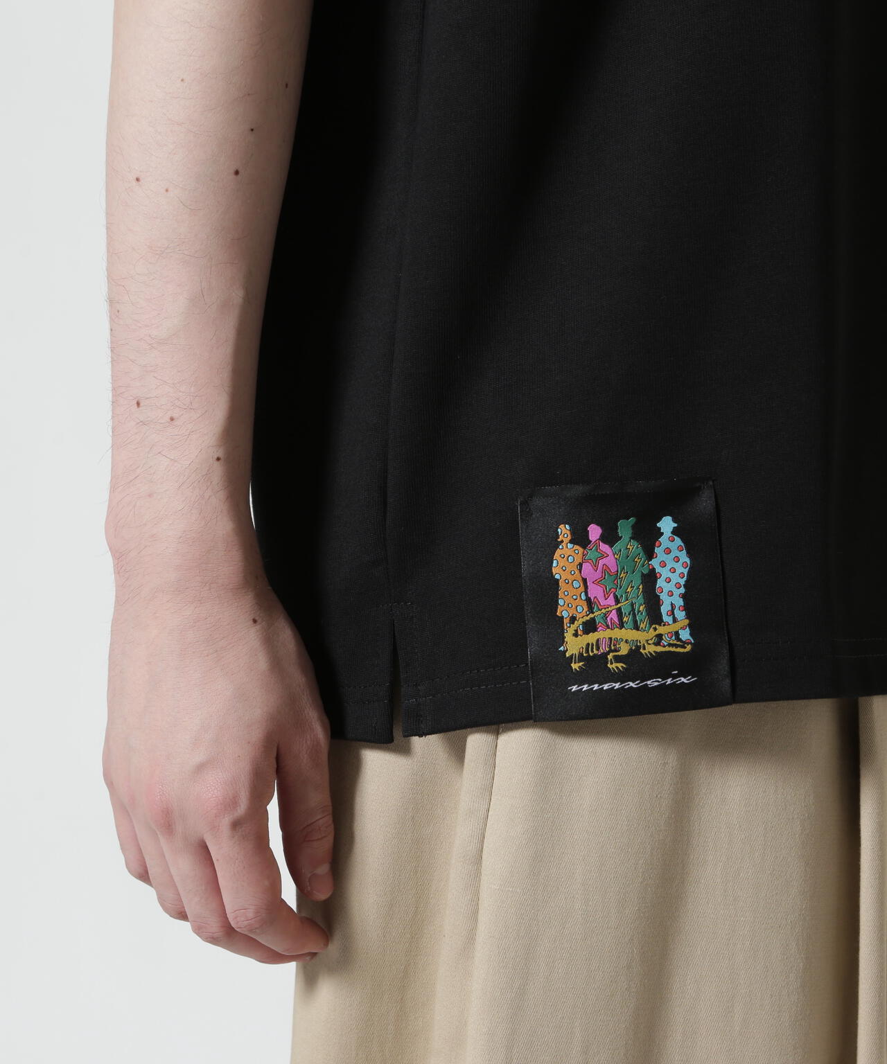 maxsix(マックスシックス）DOUBLE HERT S/S TEE