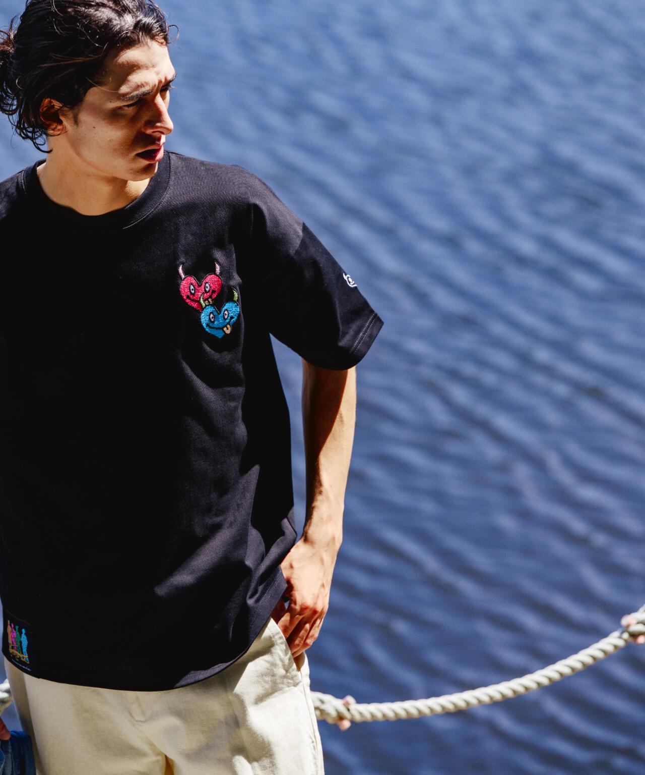 maxsix(マックスシックス）DOUBLE HERT S/S TEE