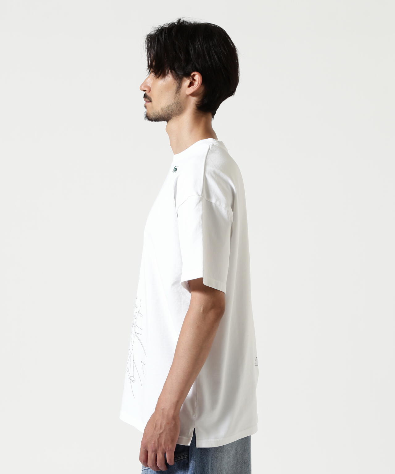 maxsix(マックスシックス) ABBEY ROAD EMBROIDERY TEE