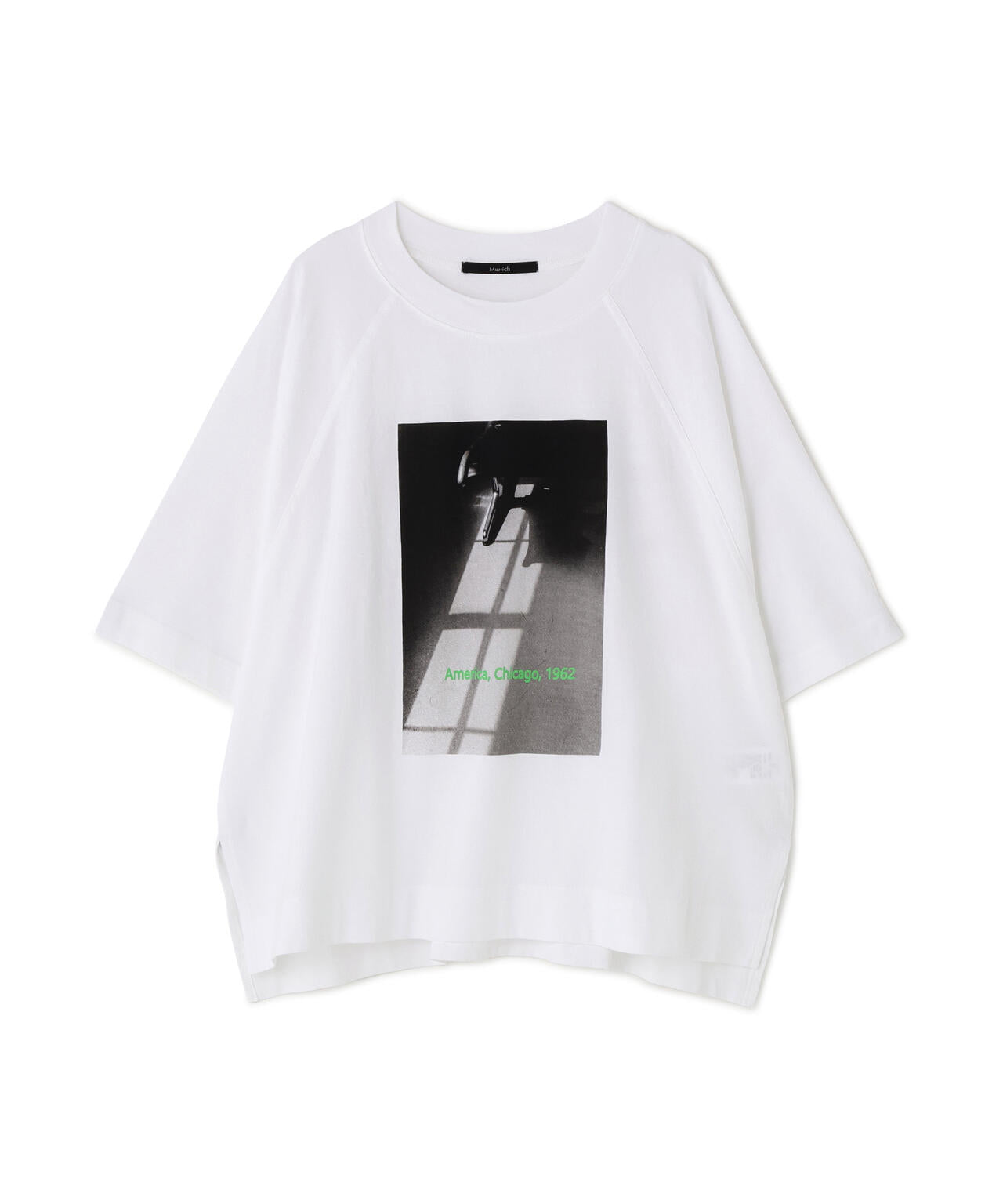 Munich（ミューニック）コットンジャージフォトプリントTシャツ