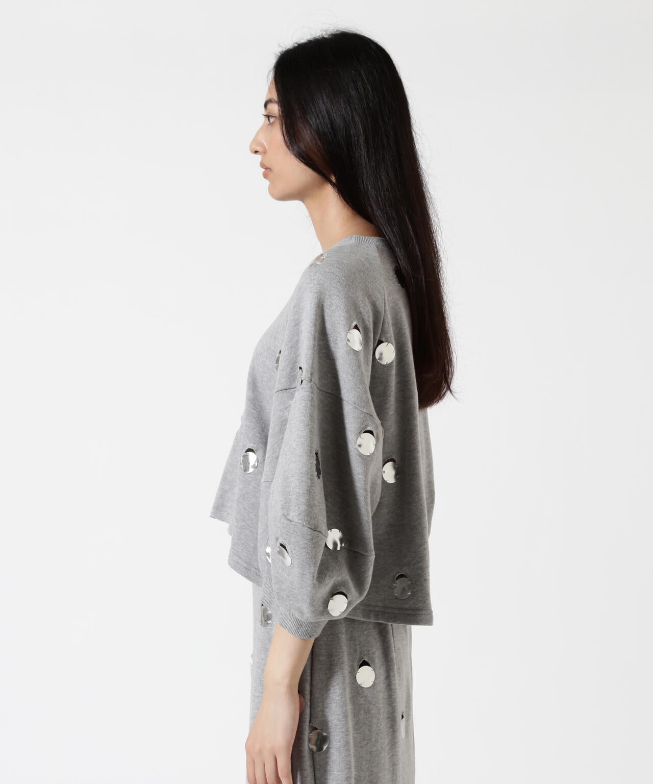 RUMCHE(ラムシェ) 別注DOT MIRROR SWEAT