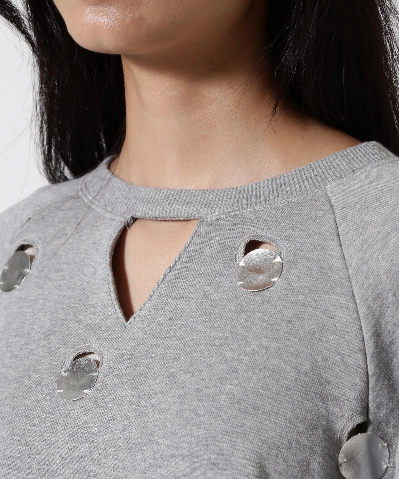 RUMCHE(ラムシェ) 別注DOT MIRROR SWEAT