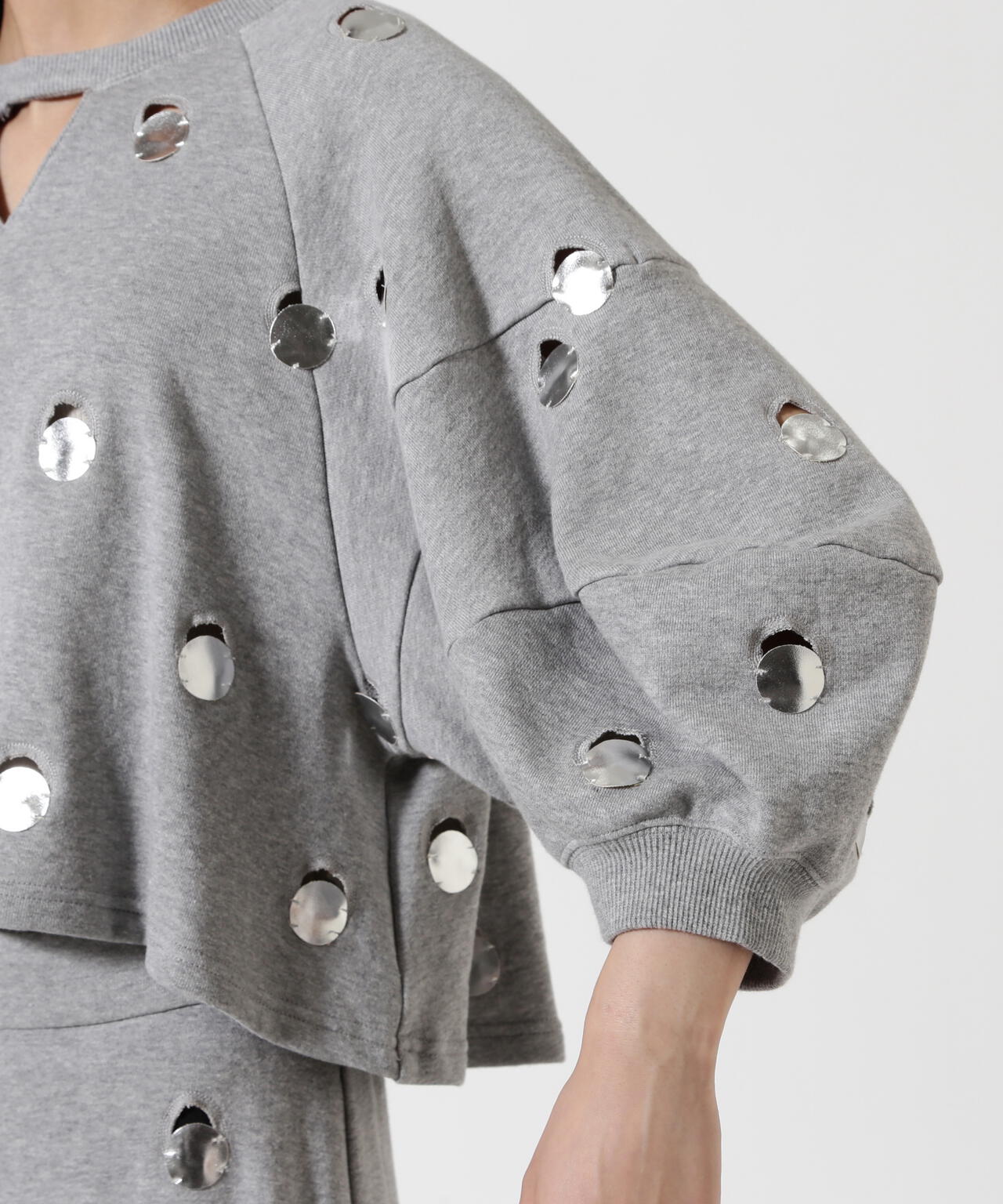 RUMCHE(ラムシェ) 別注DOT MIRROR SWEAT
