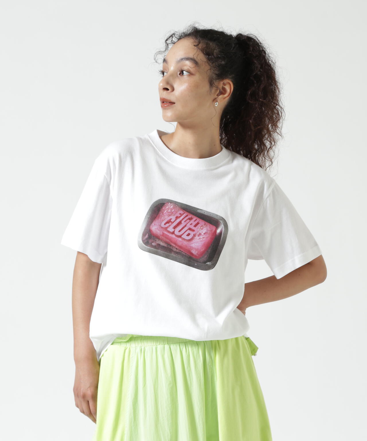GOOD ROCK SPEED (グッドロックスピード)　FIGHT CLUB WHITE Tshirt