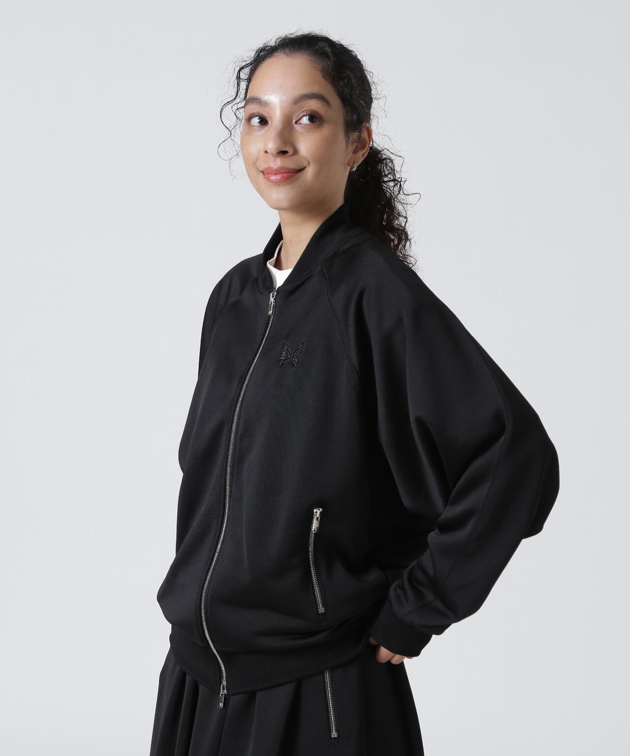 NEEDLES / ニードルズ / Dolman Sleeve Track Jacket - Bright Jersey Women