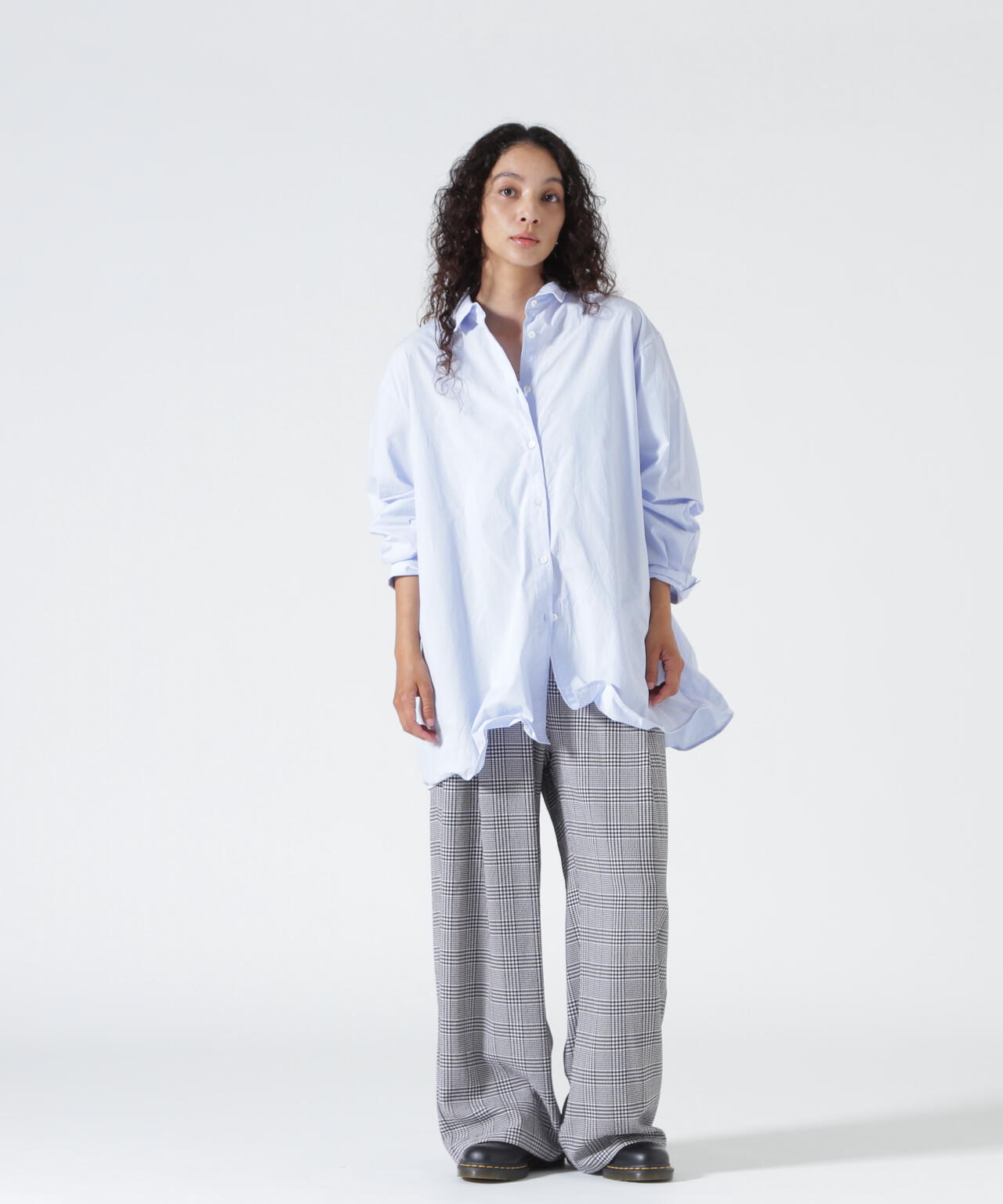 YENN（イエン）PLAID TUCK EASY PT