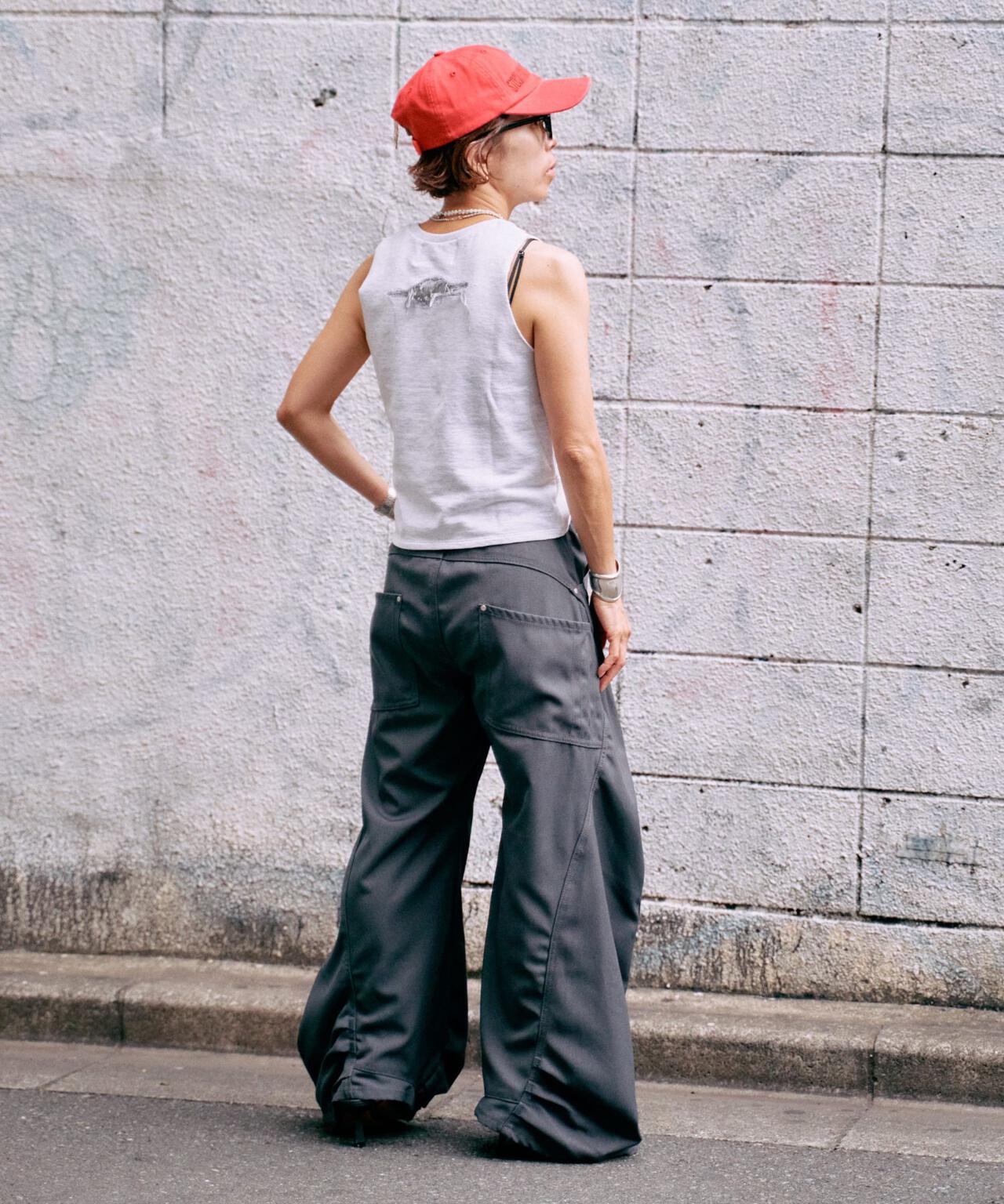 Knuth Marf（クヌースマーフ）tuck design denim pants