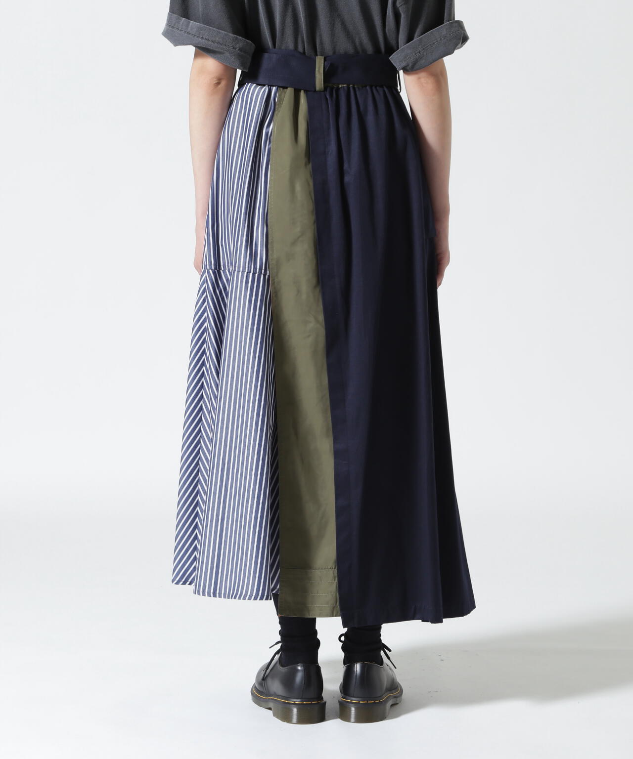Risley(リズレー) 別注ベルト付アシンメトリーフレアスカート