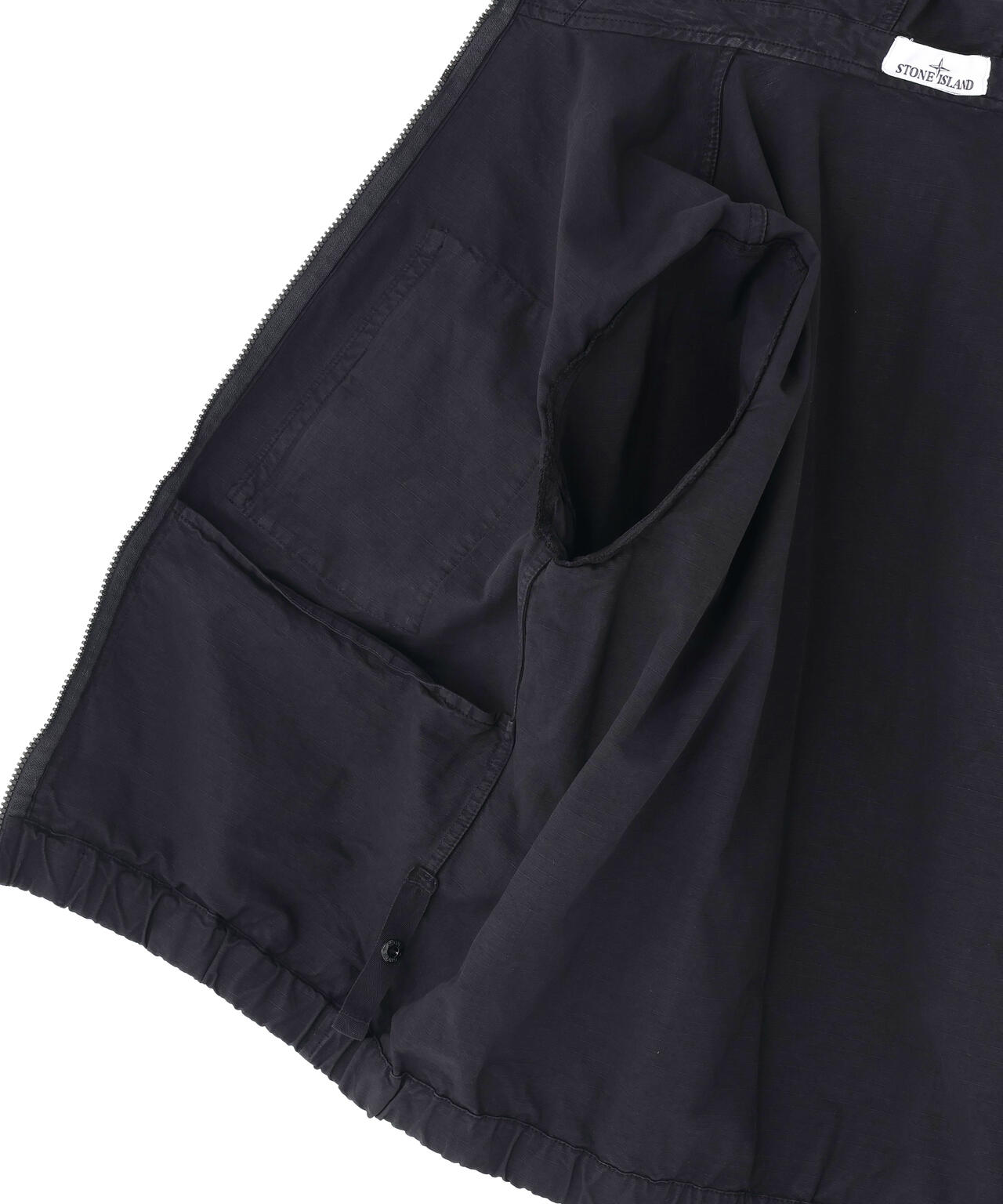 STONE ISLAND / COTTON RIPSTOP HOODED SHIRTS