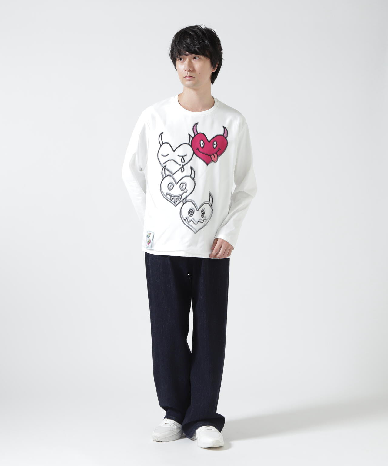 TRIPPY ART（トリッピーアート）ONI HERTS 3D L/S TEE