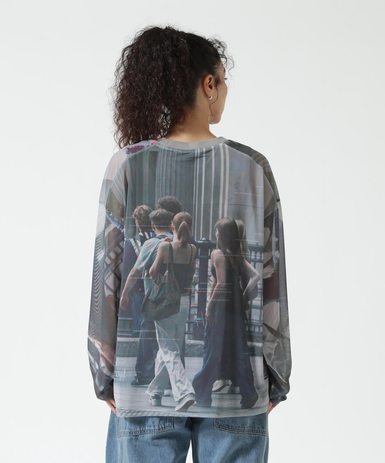 Knuth Marf（クヌースマーフ）school sheer long-sleeve tee(unisex)/girls
