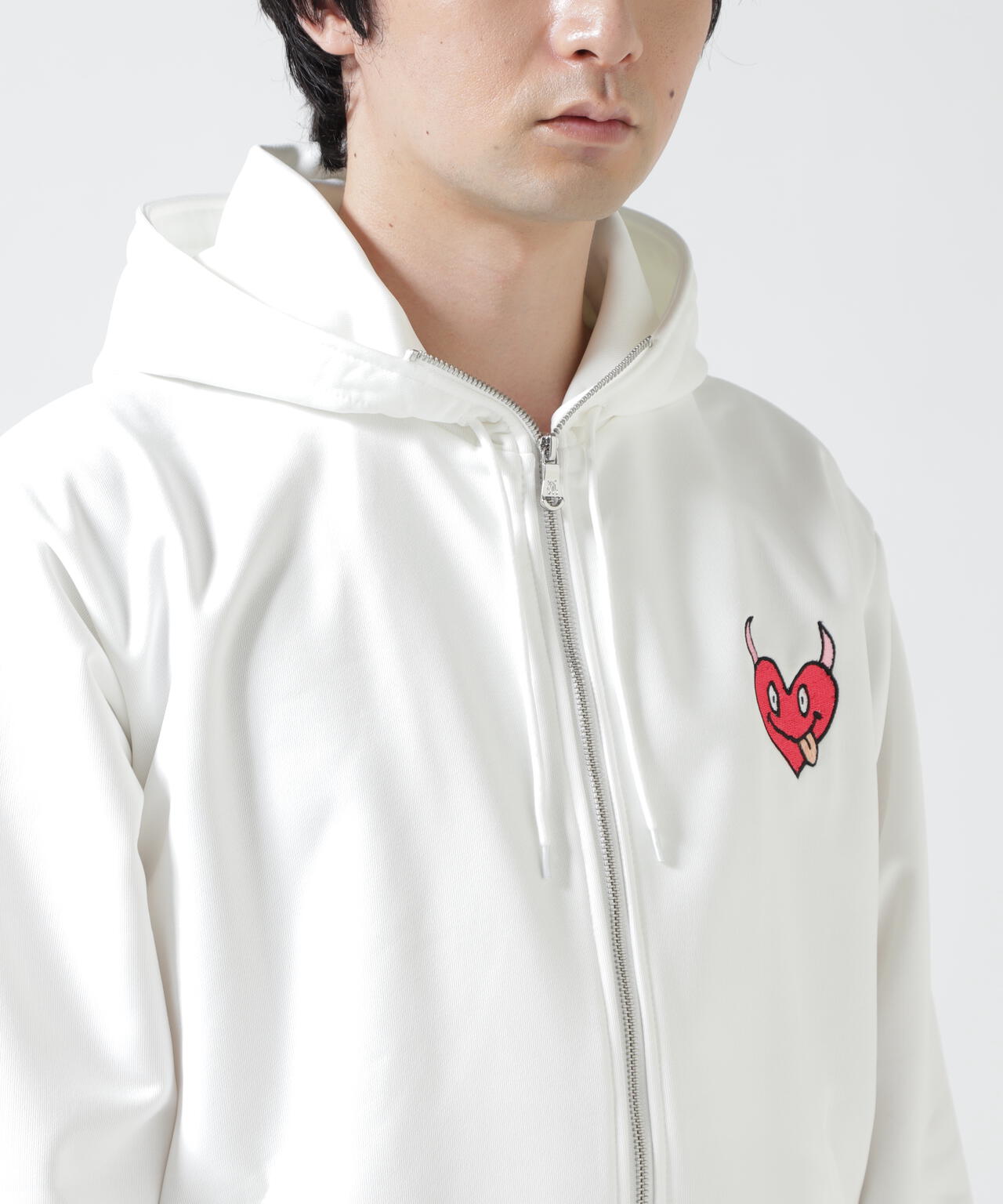 TRIPPY ART（トリッピーアート）ONI HERTS 3D ZIP SWEAT PARKA
