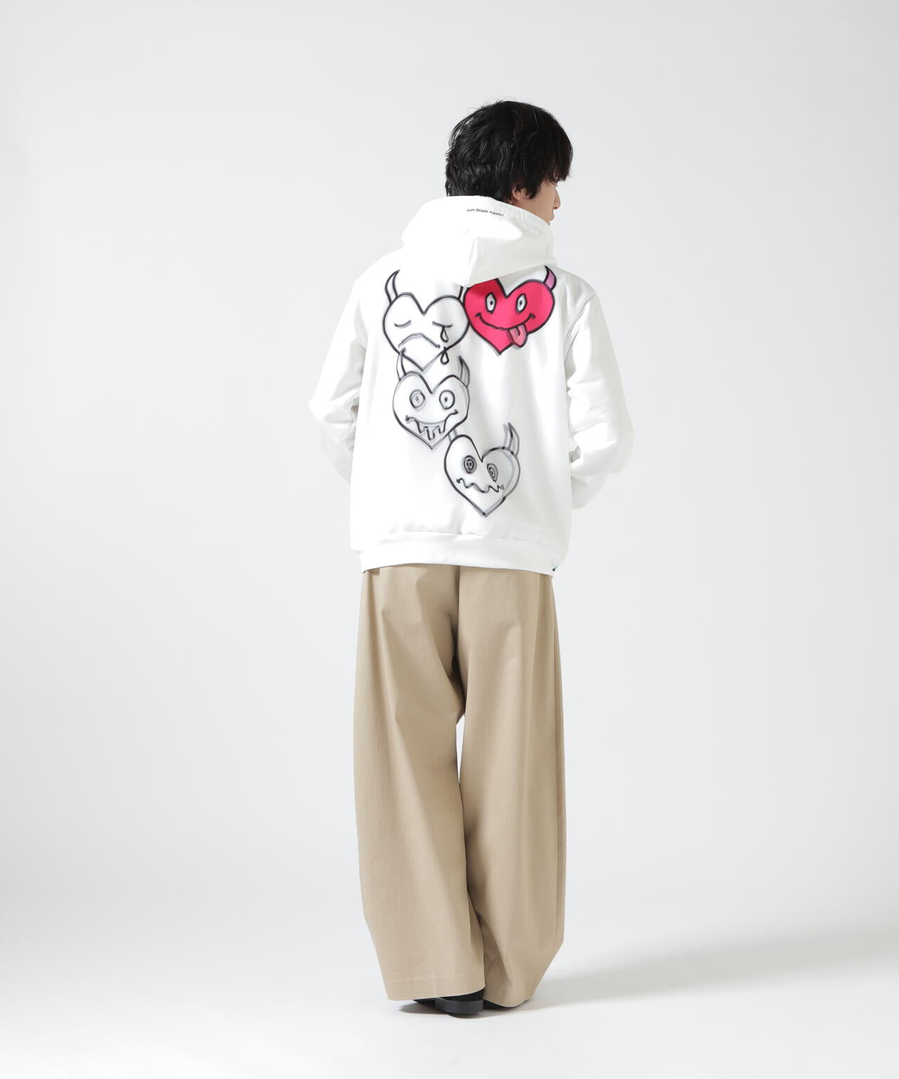 TRIPPY ART（トリッピーアート）ONI HERTS 3D ZIP SWEAT PARKA