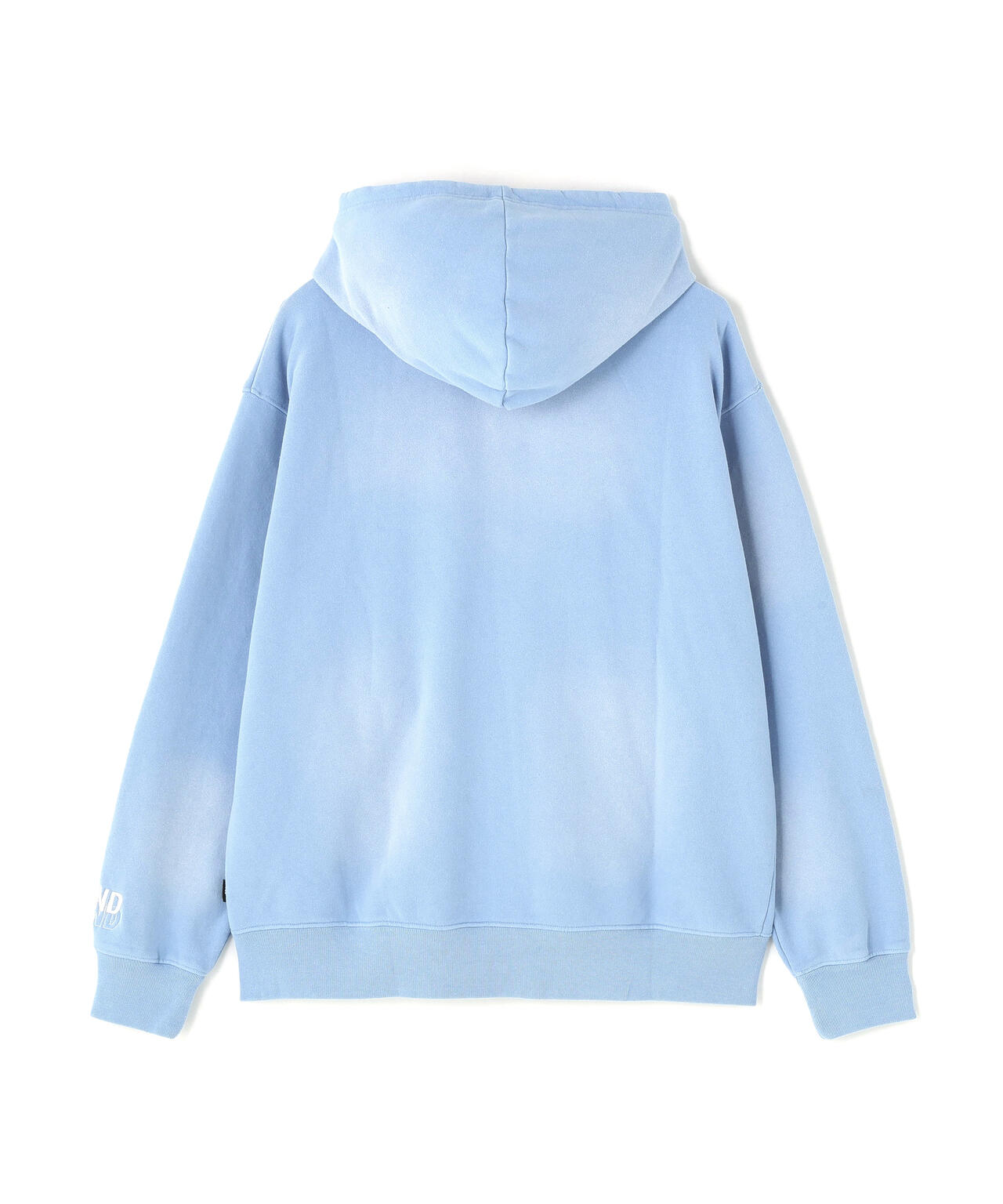 WIND AND SEA / SULFUR DYEING LOGO ZIP SWEATSHIRT