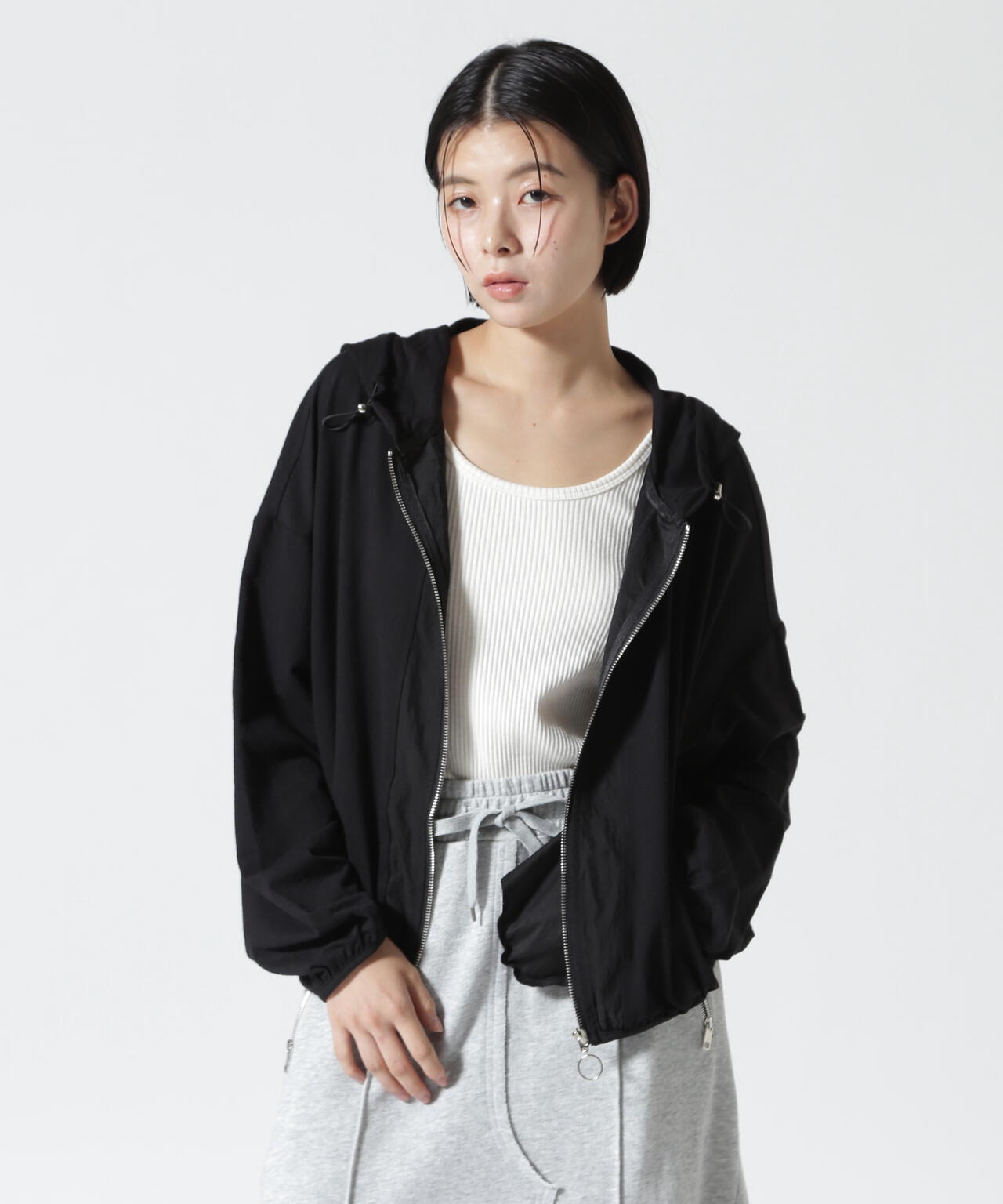 DROIT BELLO（ドロイトベロ）バルーンスリーブフーディ