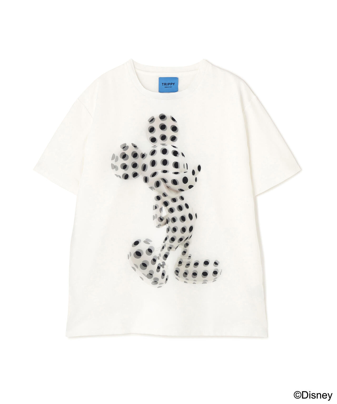 TRIPPY ART（トリッピーアート） DOT MICKEY 3D TEE