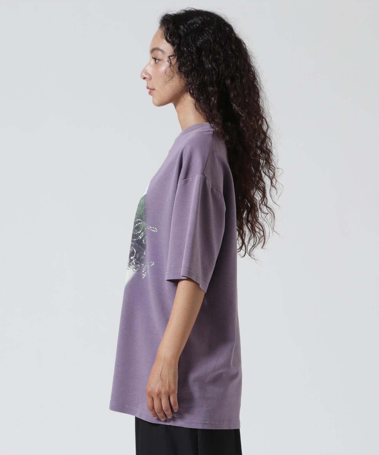 Knuth Marf（クヌースマーフ）rhinestone graphic tee(unisex)