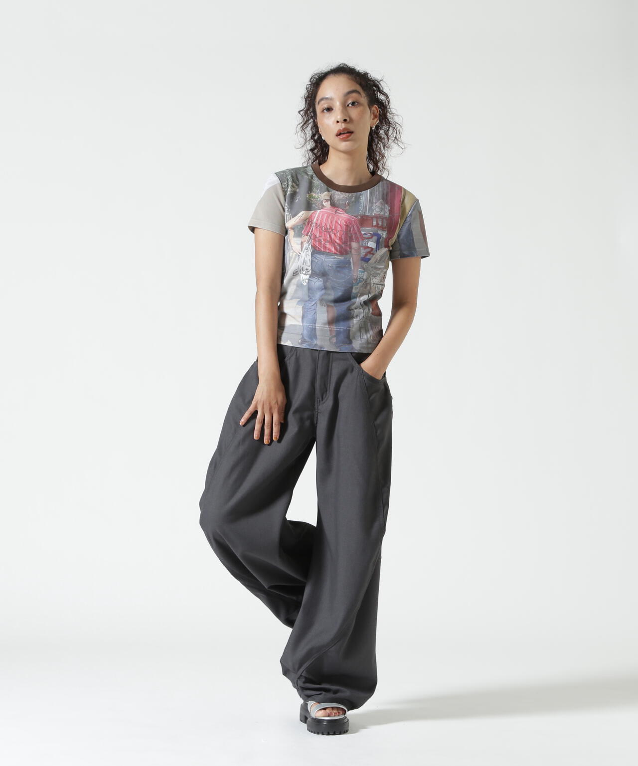 Knuth Marf（クヌースマーフ）oji compact tee/oji