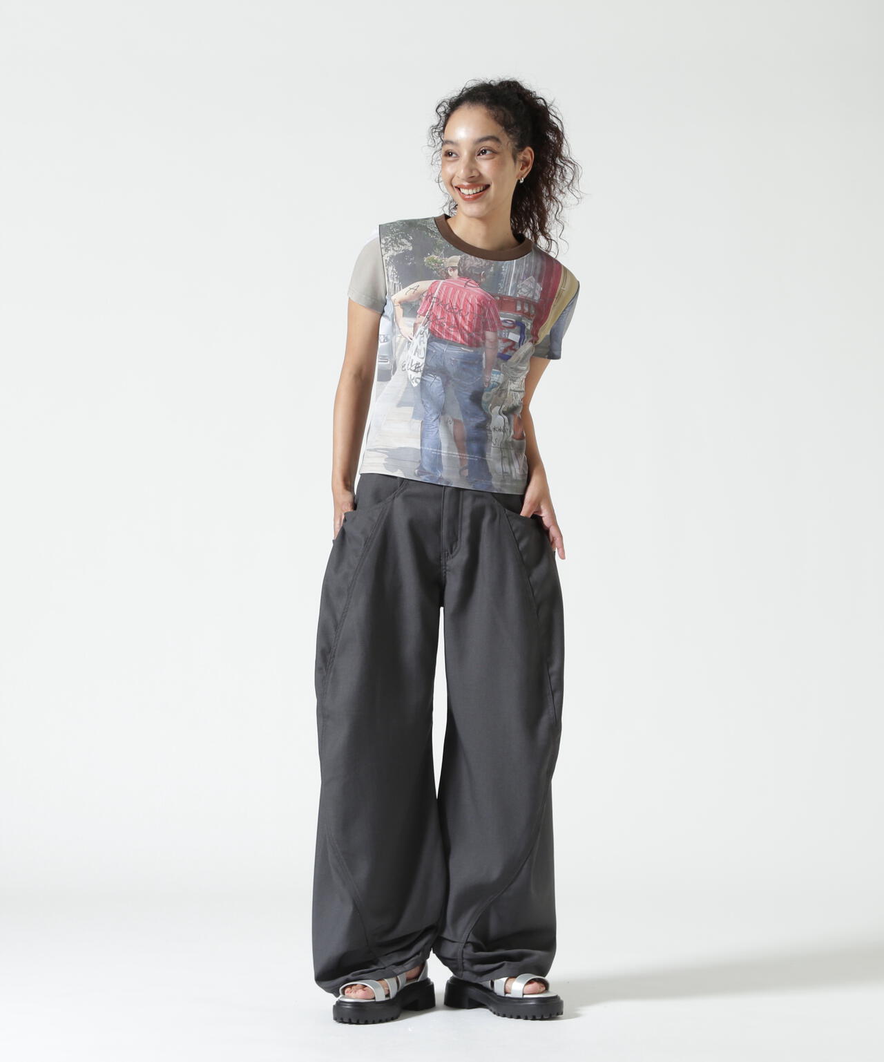 Knuth Marf（クヌースマーフ）oji compact tee/oji