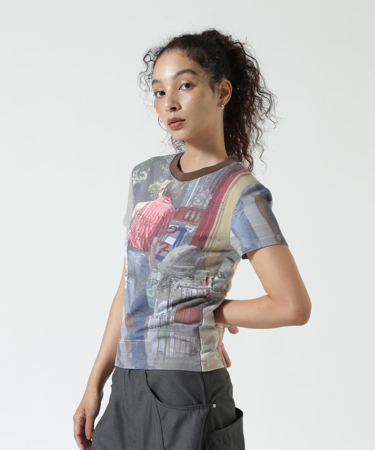 Knuth Marf（クヌースマーフ）oji compact tee/oji