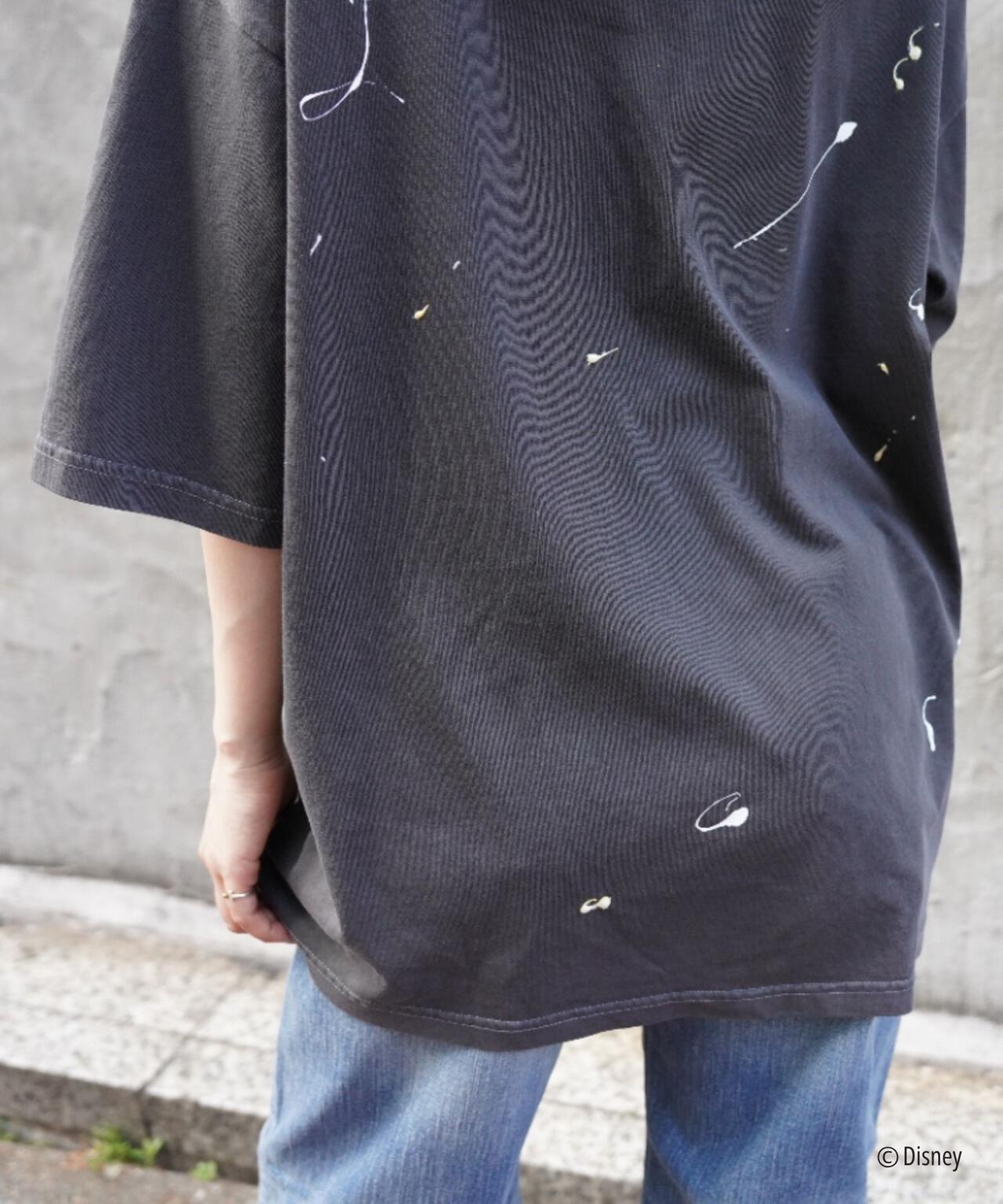 GOOD ROCK SPEED (グッドロックスピード) 別注MickeyペイントTEE/UNISEX