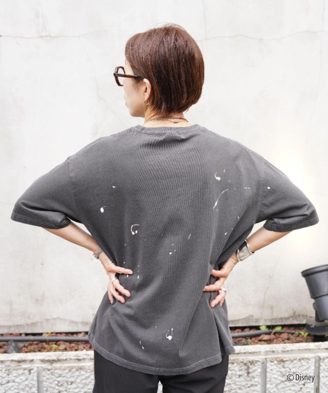 GOOD ROCK SPEED (グッドロックスピード) 別注MickeyペイントTEE/UNISEX