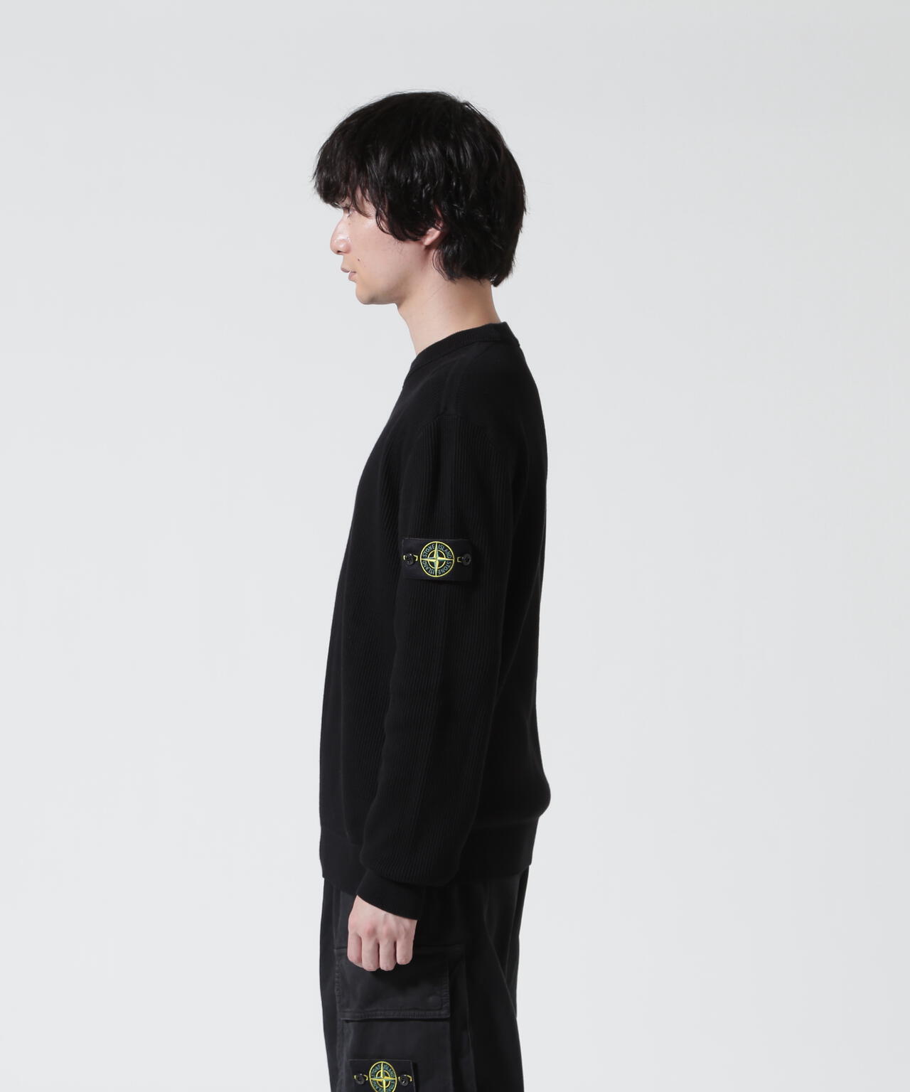 STONE ISLAND（ストーンアイランド） RIBBED SOFT ORGANIC COTTON