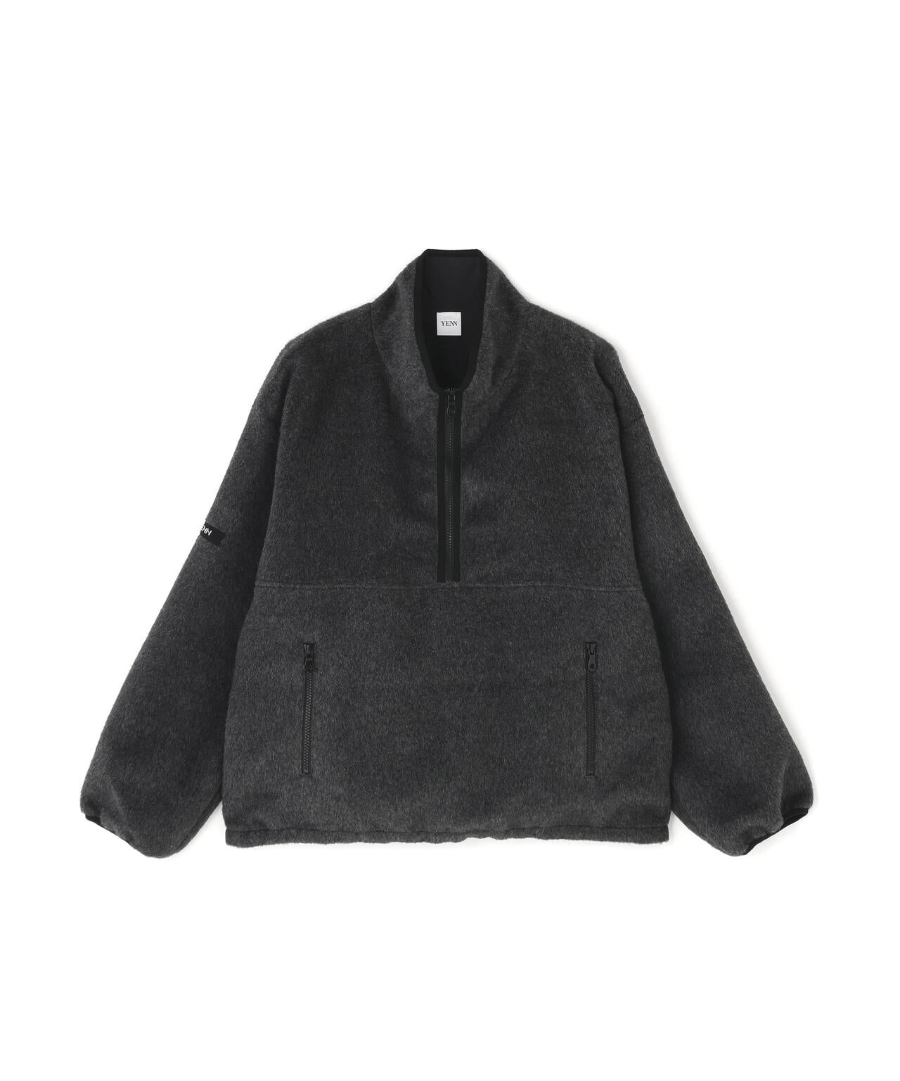YENN（イエン）SHAGGY HALF ZIP JK