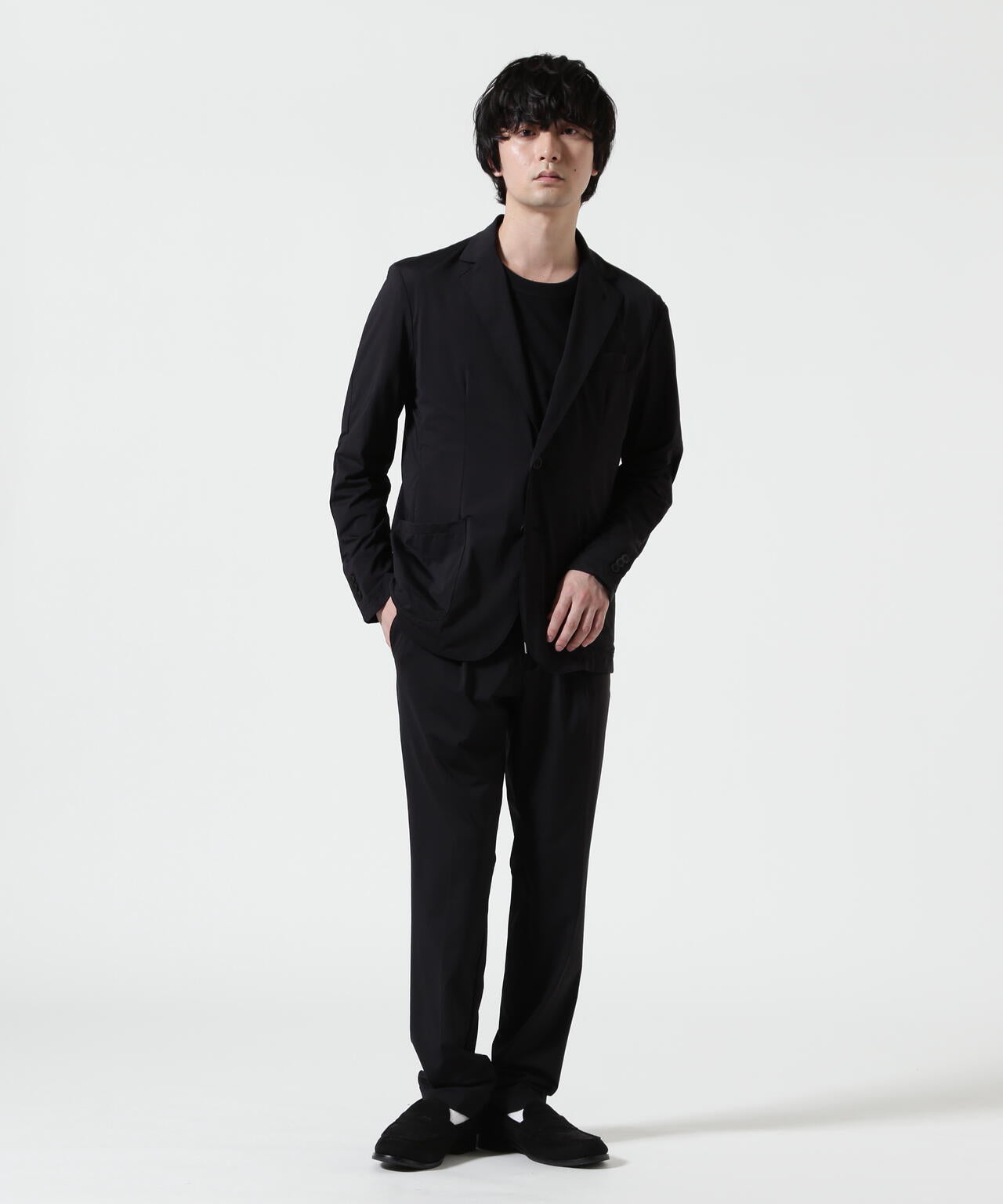 PIUORO（ピウオロ） NYLON TRICOT JACKET / ナイロントリコット ジャケット