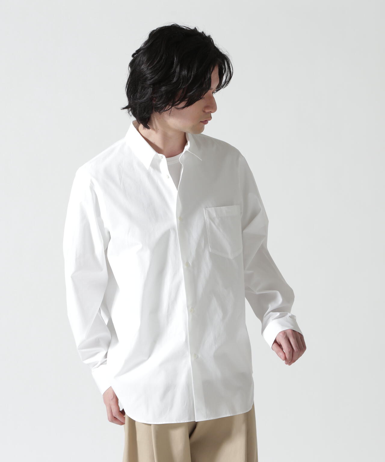 ATON (エイトン)SUVIN BROAD | STANDARD SHIRT