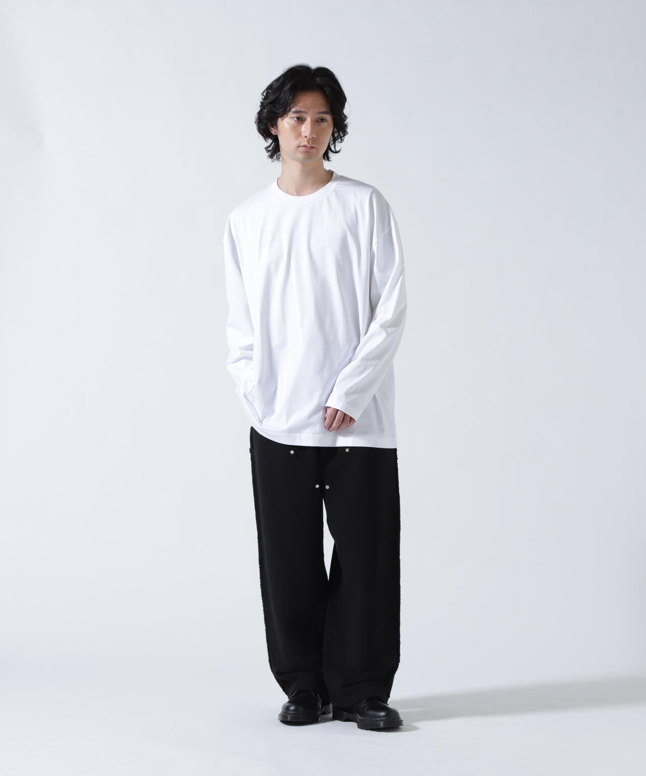 ATON (エイトン)SUVIN60/2 | OVERSIZED L/S T-SHIRT